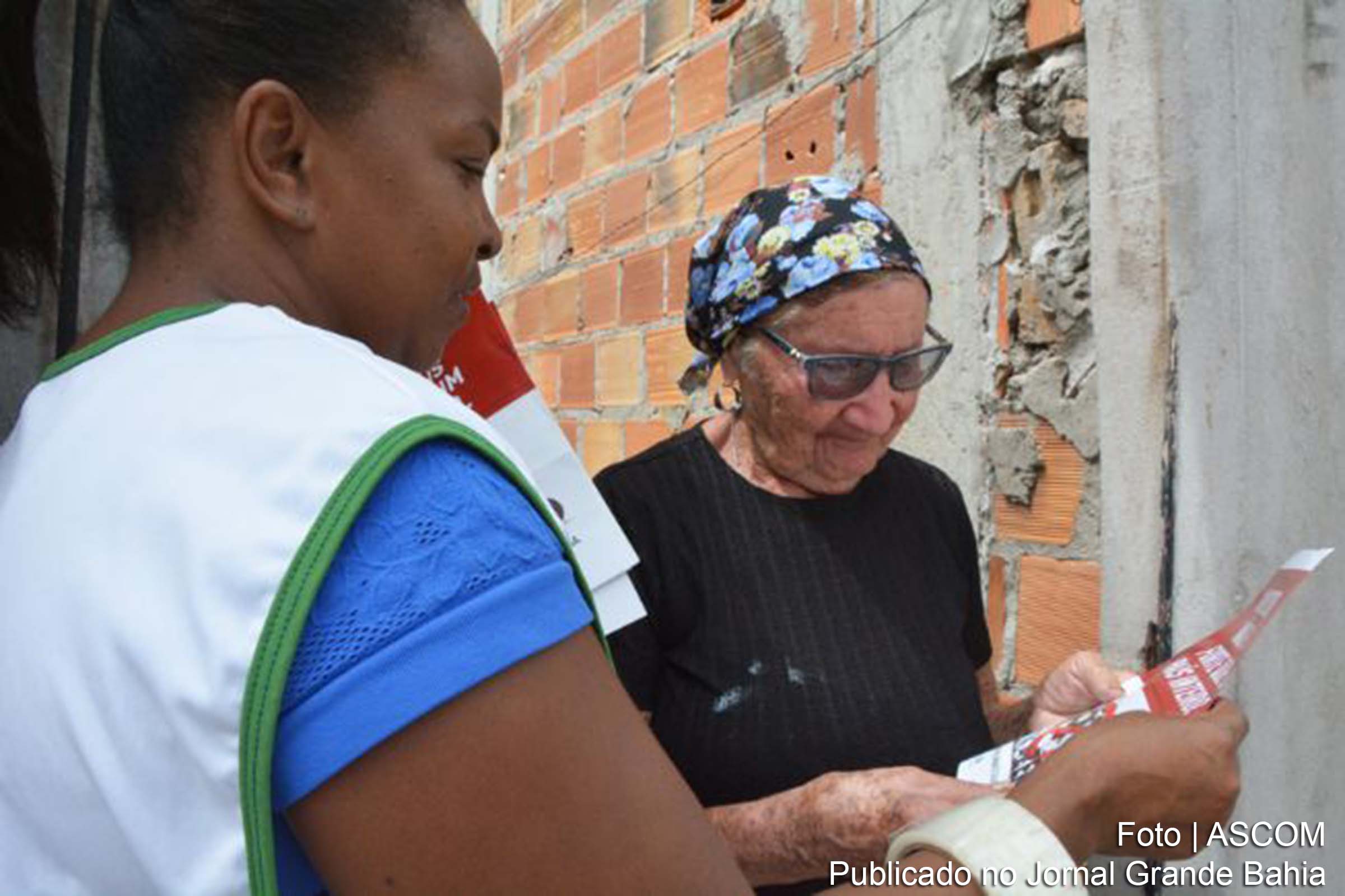 Dia “D” de mobilização nacional contra o mosquito Aedes aegypti no Bairro Caseb, em Feira de Santana.