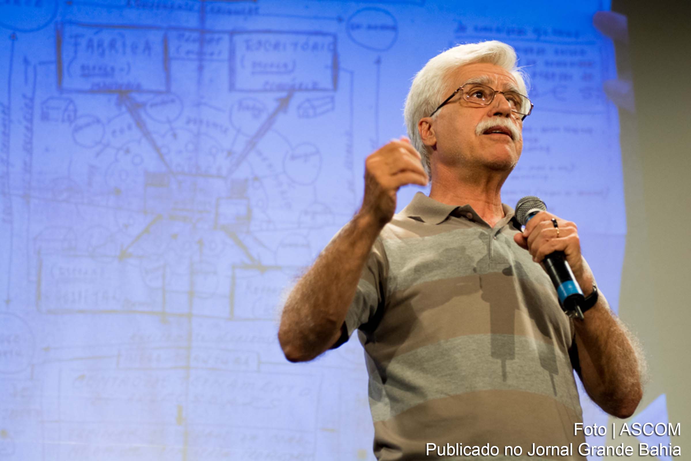José Pacheco, idealizador da Escola Ponte em Portugal.