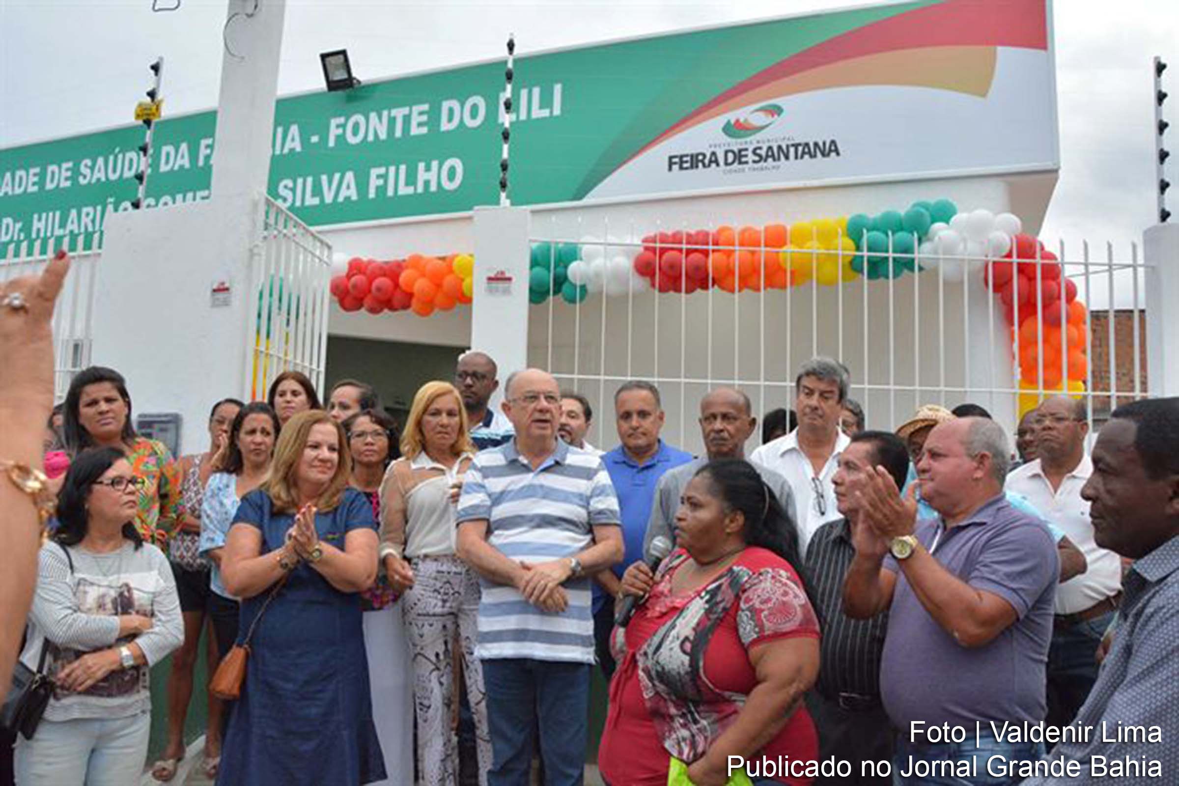 Prefeito José Ronaldo realiza entrega da Unidade de Saúde da Família Dr. Hilarião Gomes da Silva Filho, no Bairro Queimadinha, em Feira de Santana.
