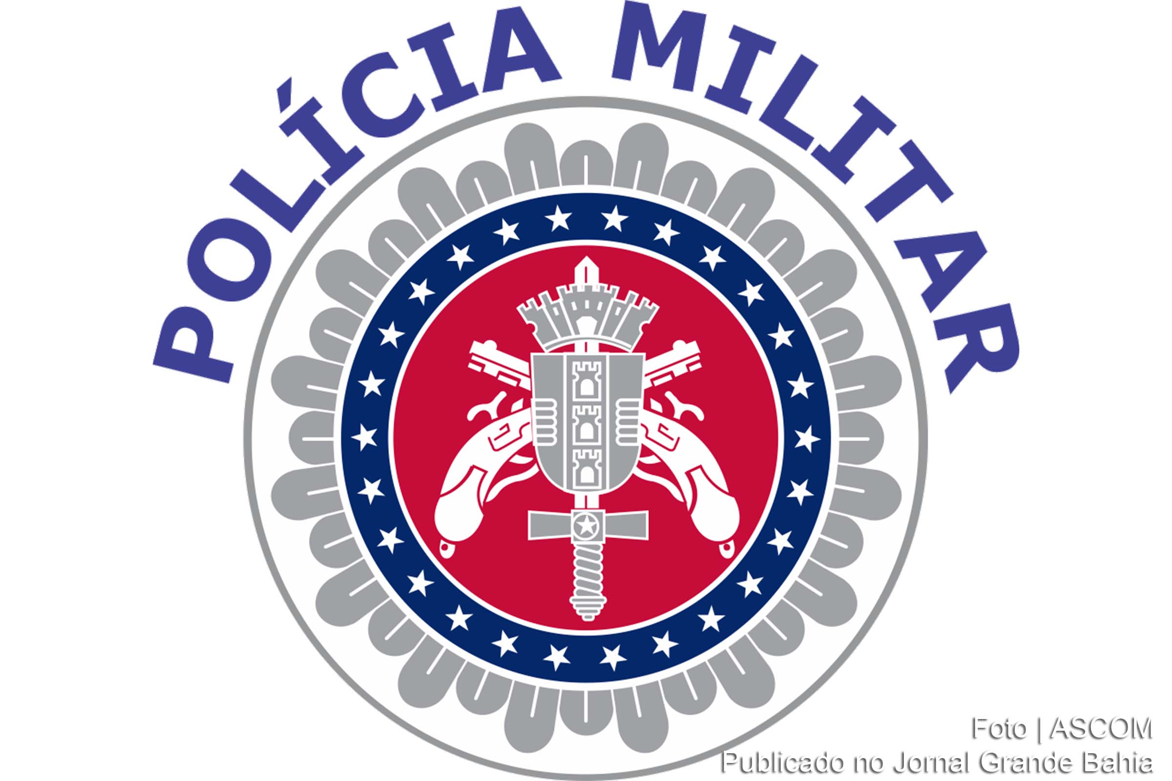 Logomarca da Polícia Militar da Bahia.