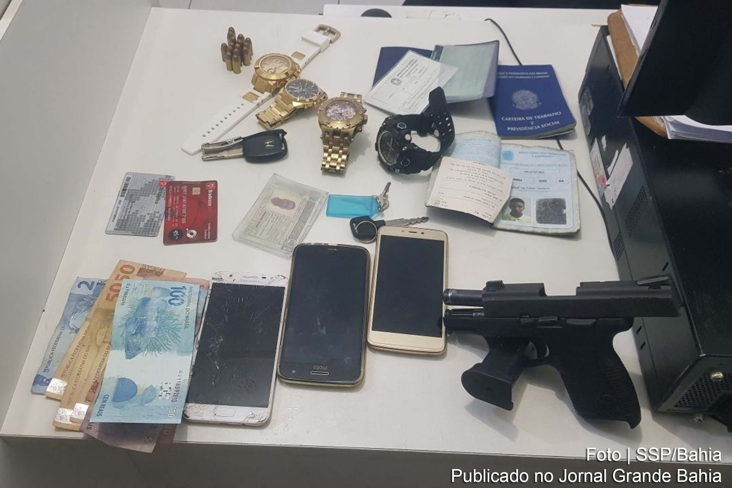 Quadrilha de assaltantes é capturada pela Gemeos em Águas Claras.