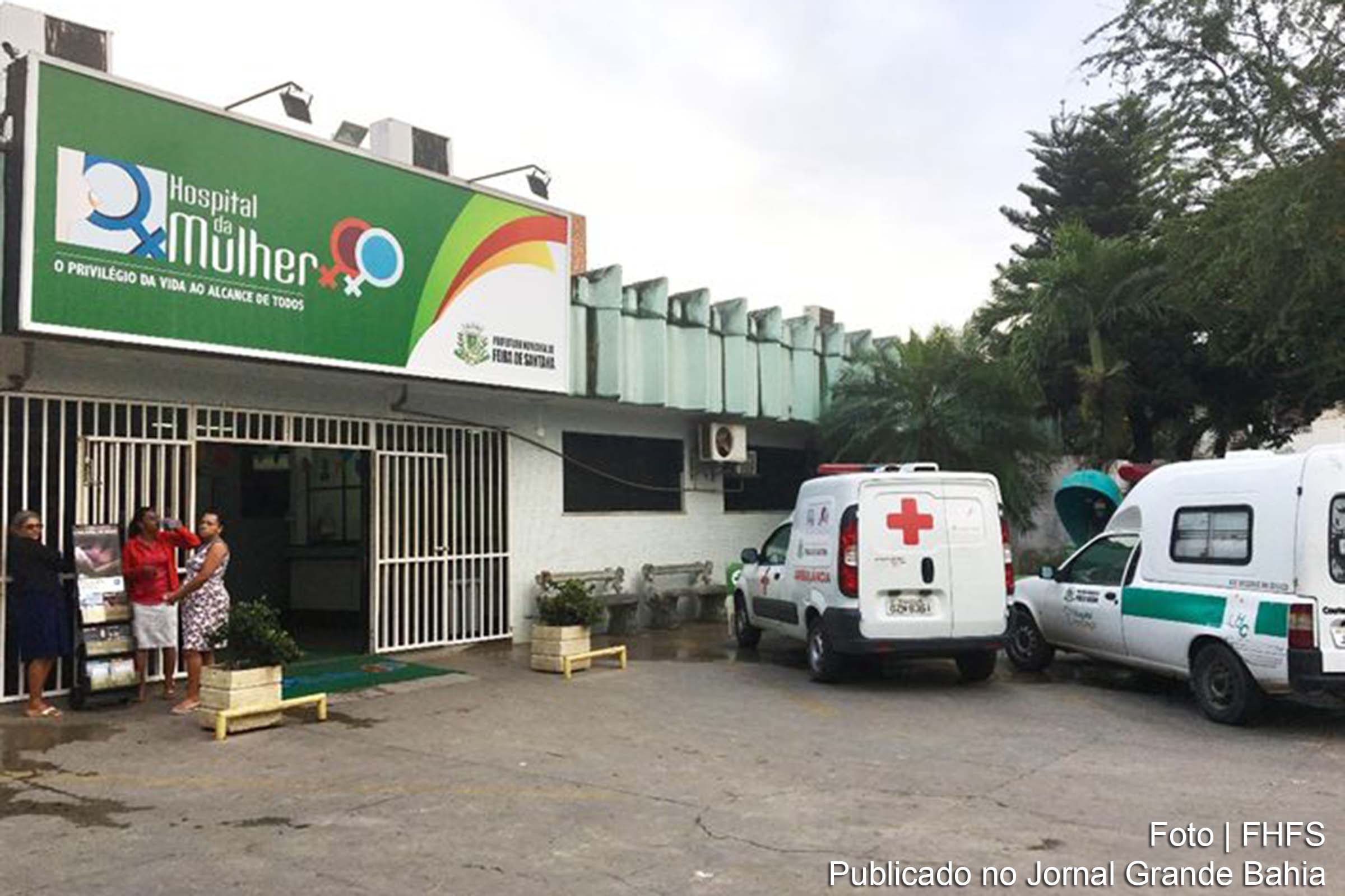 Sede do Hospital Inácia Pinto dos Santos (HIPS), o Hospital da Mulher de Feira de Santana.