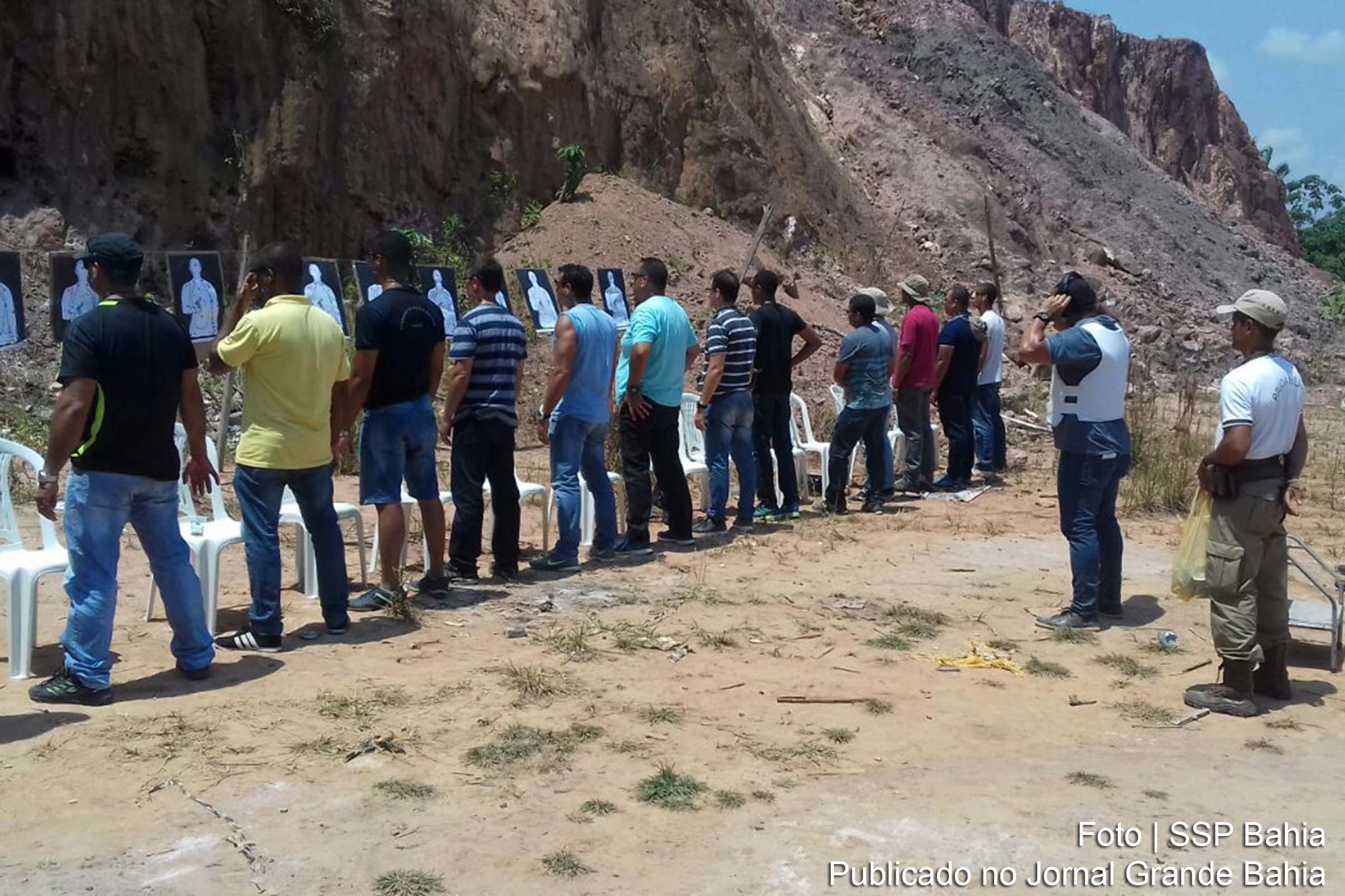 33ª CIPM realiza Instrução de Sobrevivência Policial em Valença.