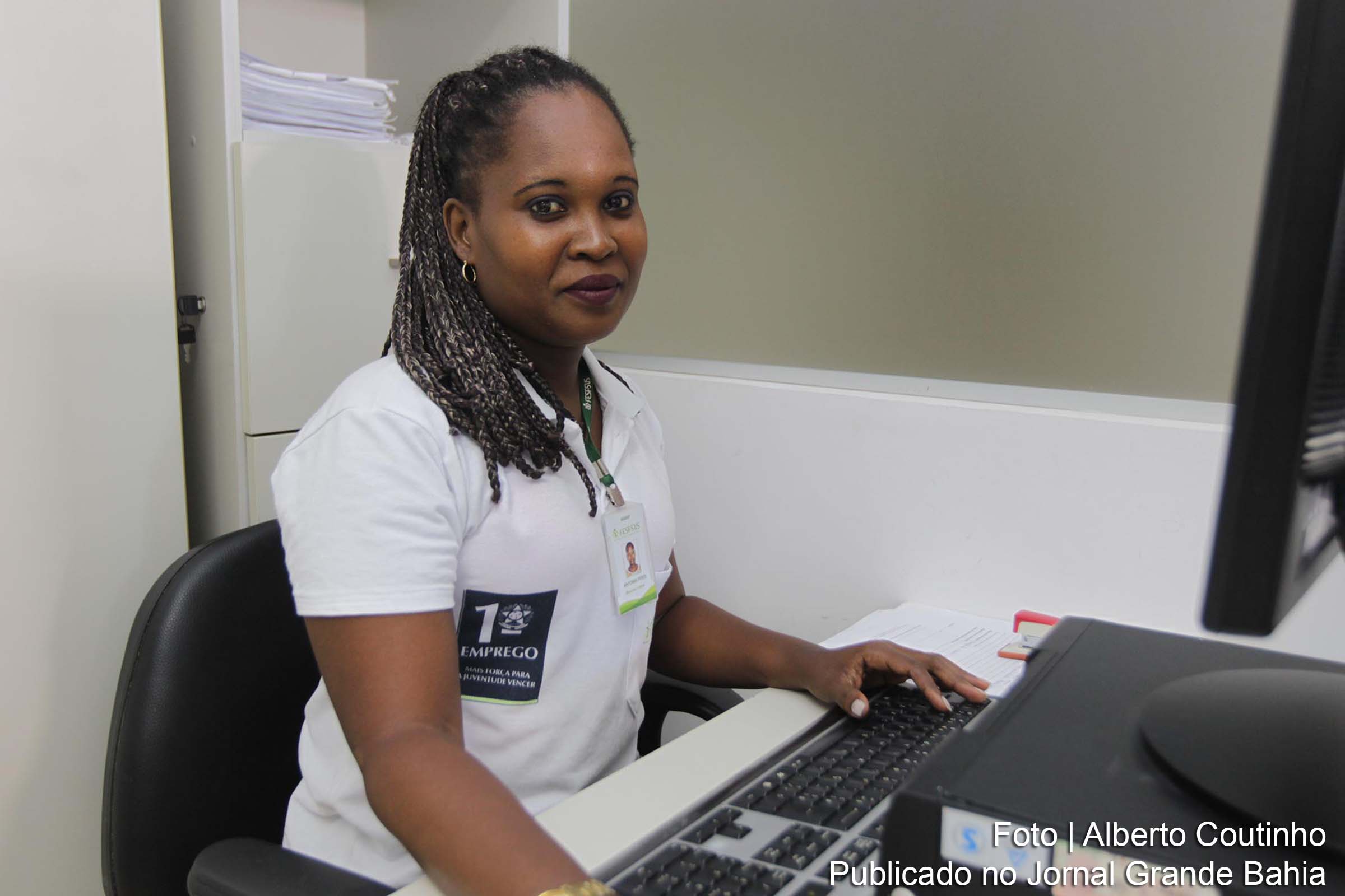 Antônia Pires é beneficiada pelo 'Programa Primeiro Emprego'