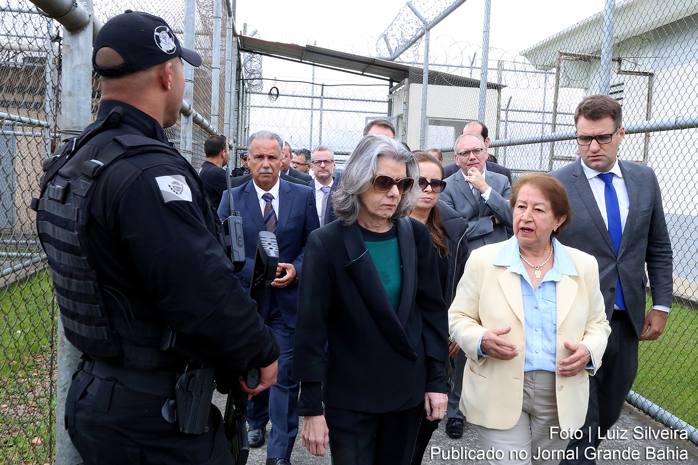Ministra Cármen Lúcia visita unidades do Complexo Prisional de Piraraquara.