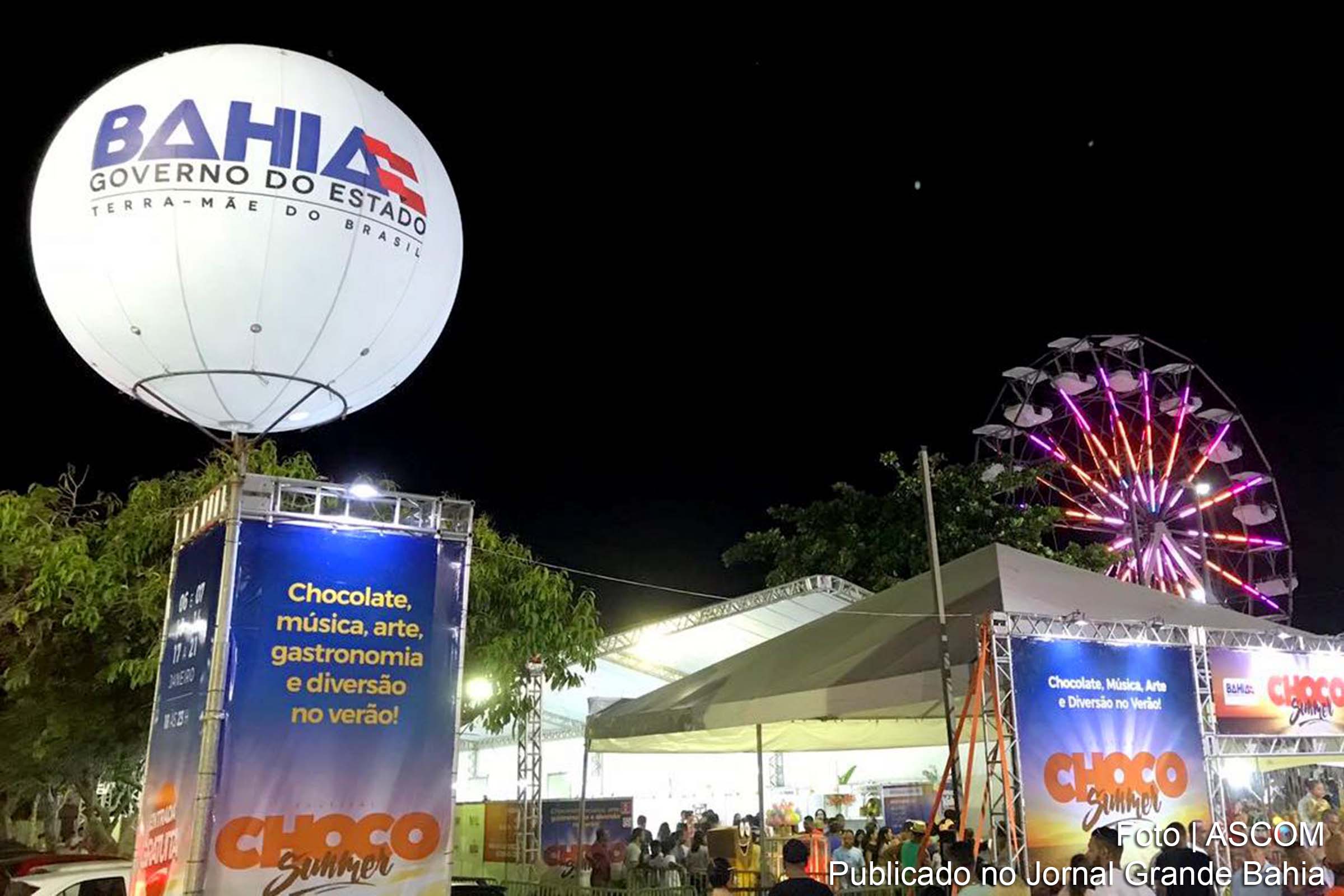 'Choco Summer', realizado em Ilhéus.