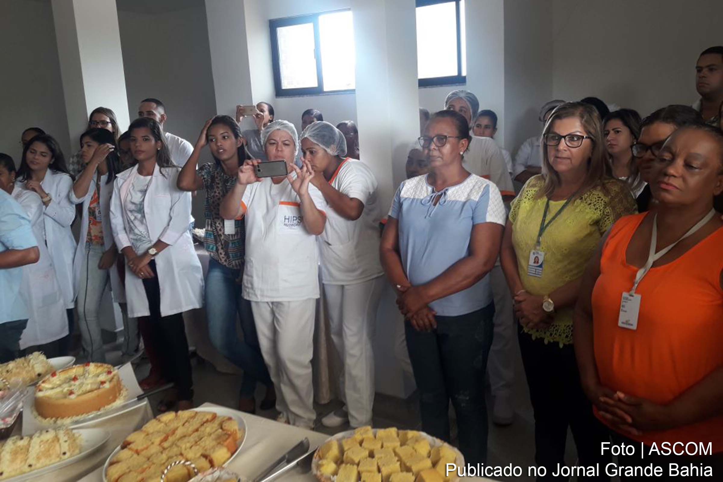 Comemoração dos 26 anos de fundação do Hospital Inácia Pinto dos Santos, o Hospital da Mulher de Feira de Santana.