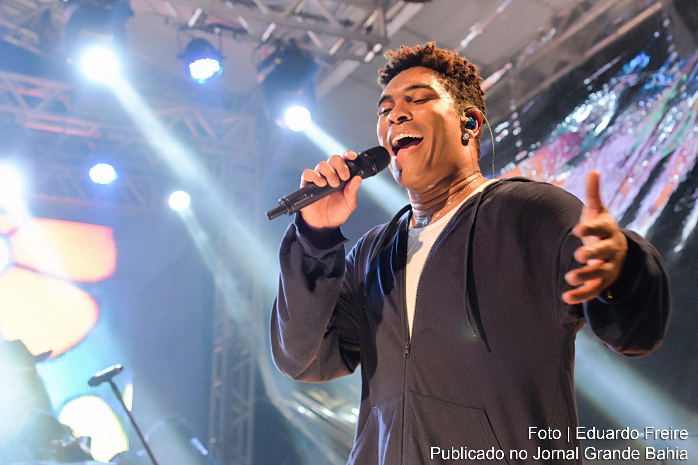 Show de Denny Denan no 'Encontros de Verão', em Salvador.