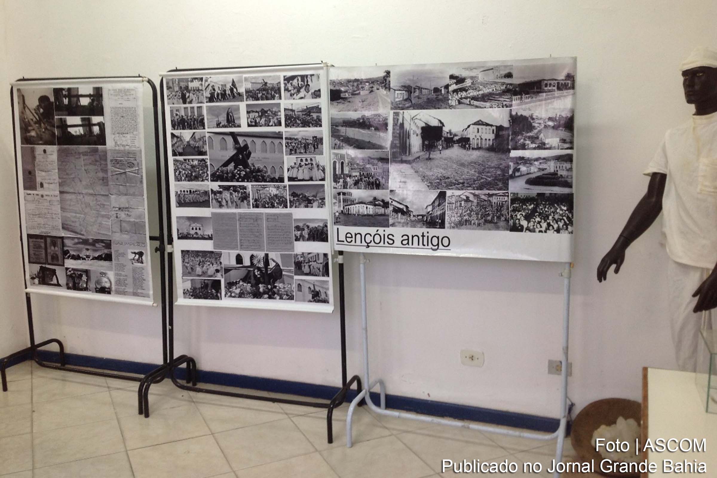 Exposição ‘Santos Festejos da Chapada Diamantina’, realizada no campus avançado da Universidade Estadual de Feira de Santana, em Lençóis.