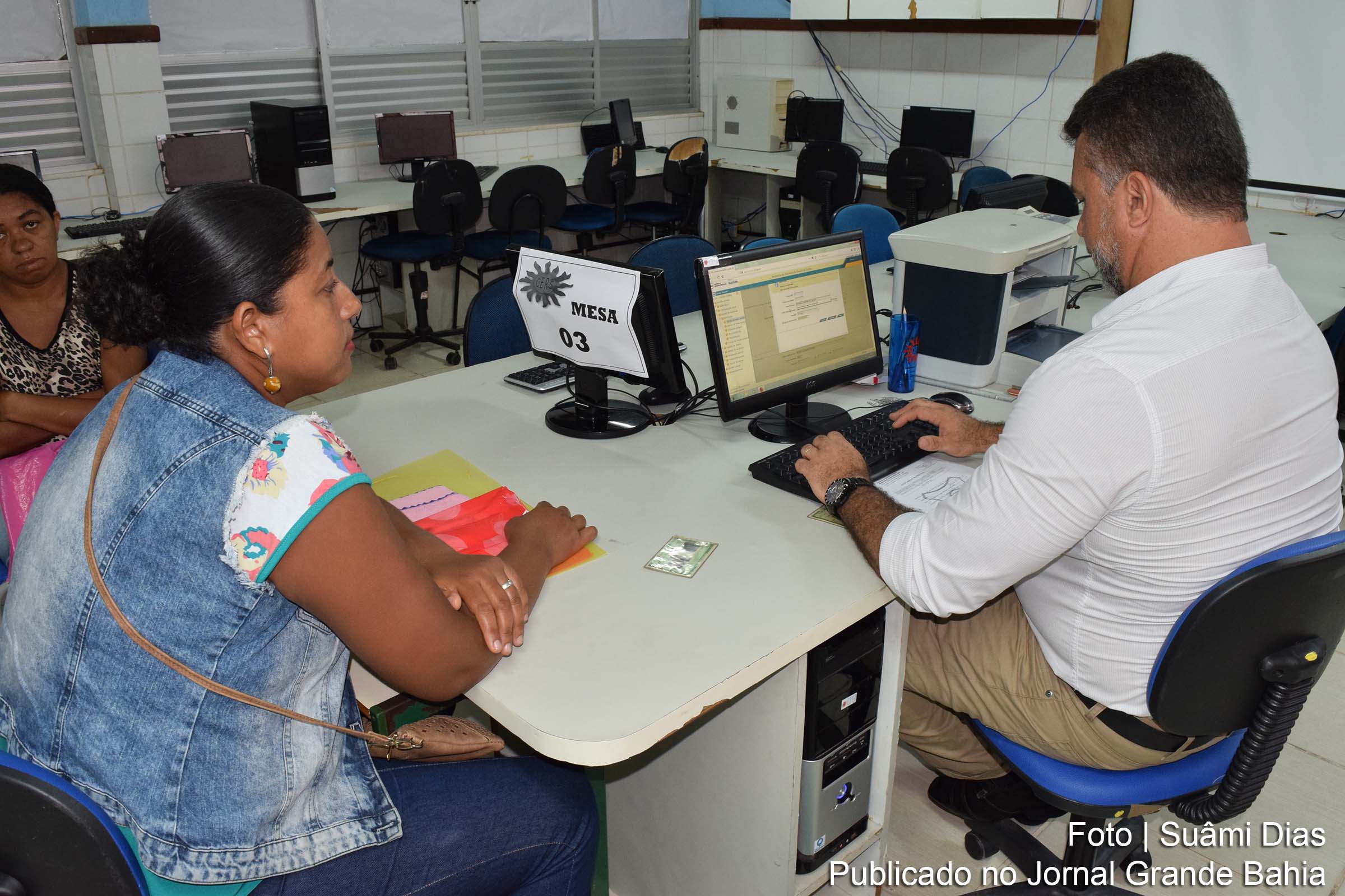 Processo de matrícula atende estudantes oriundos da rede municipal.
