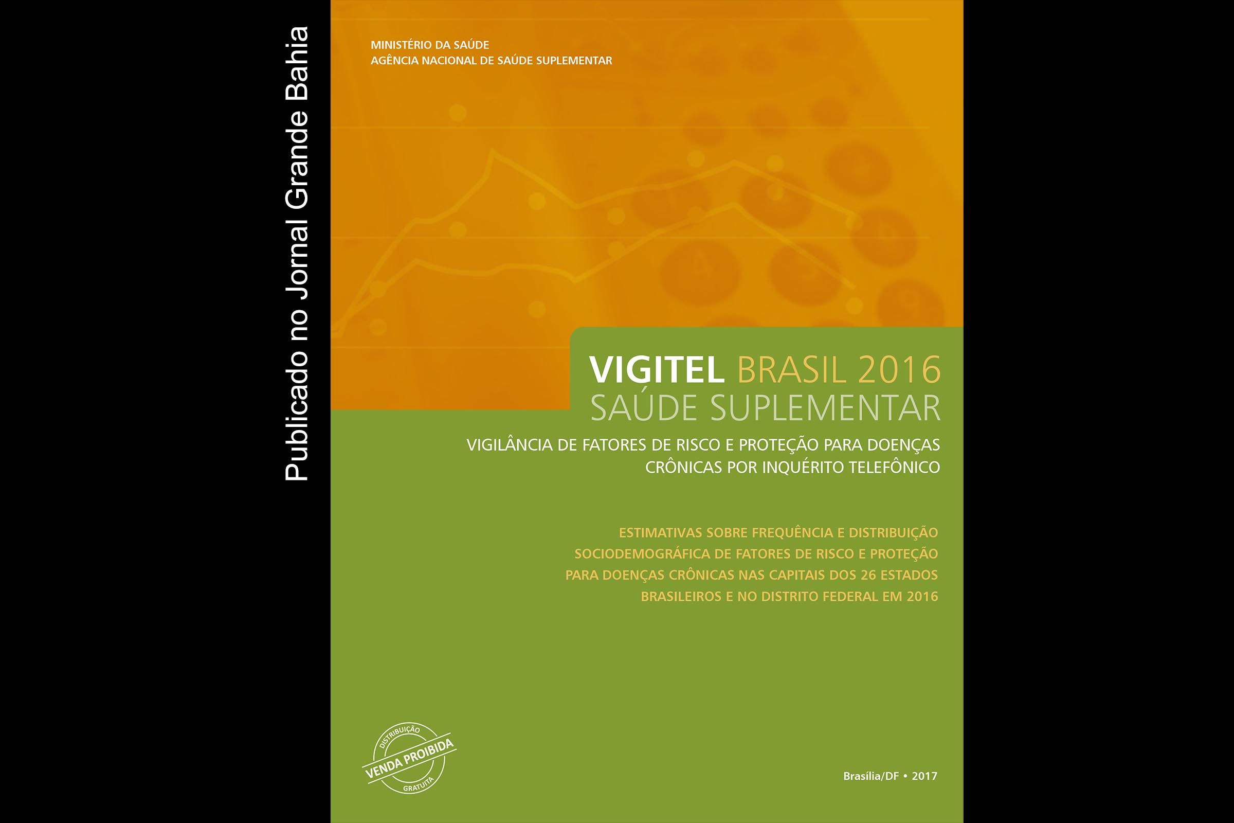 Capa do Relatório VIGITEL Brasil 2016 Saúde Suplementar.