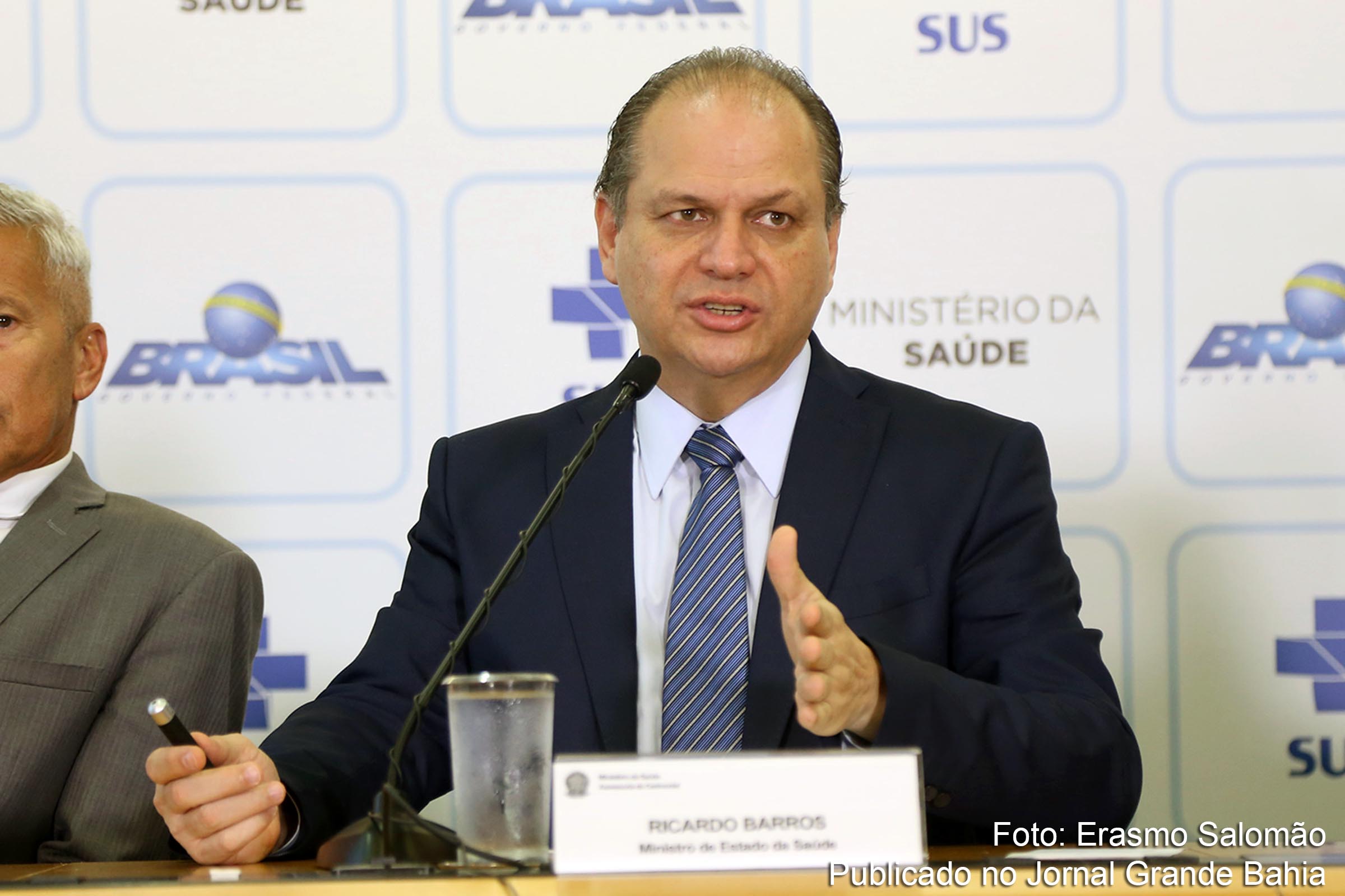 Ricardo Barros, ministro da Saúde, anuncia que vai deixar Governo Temer.
