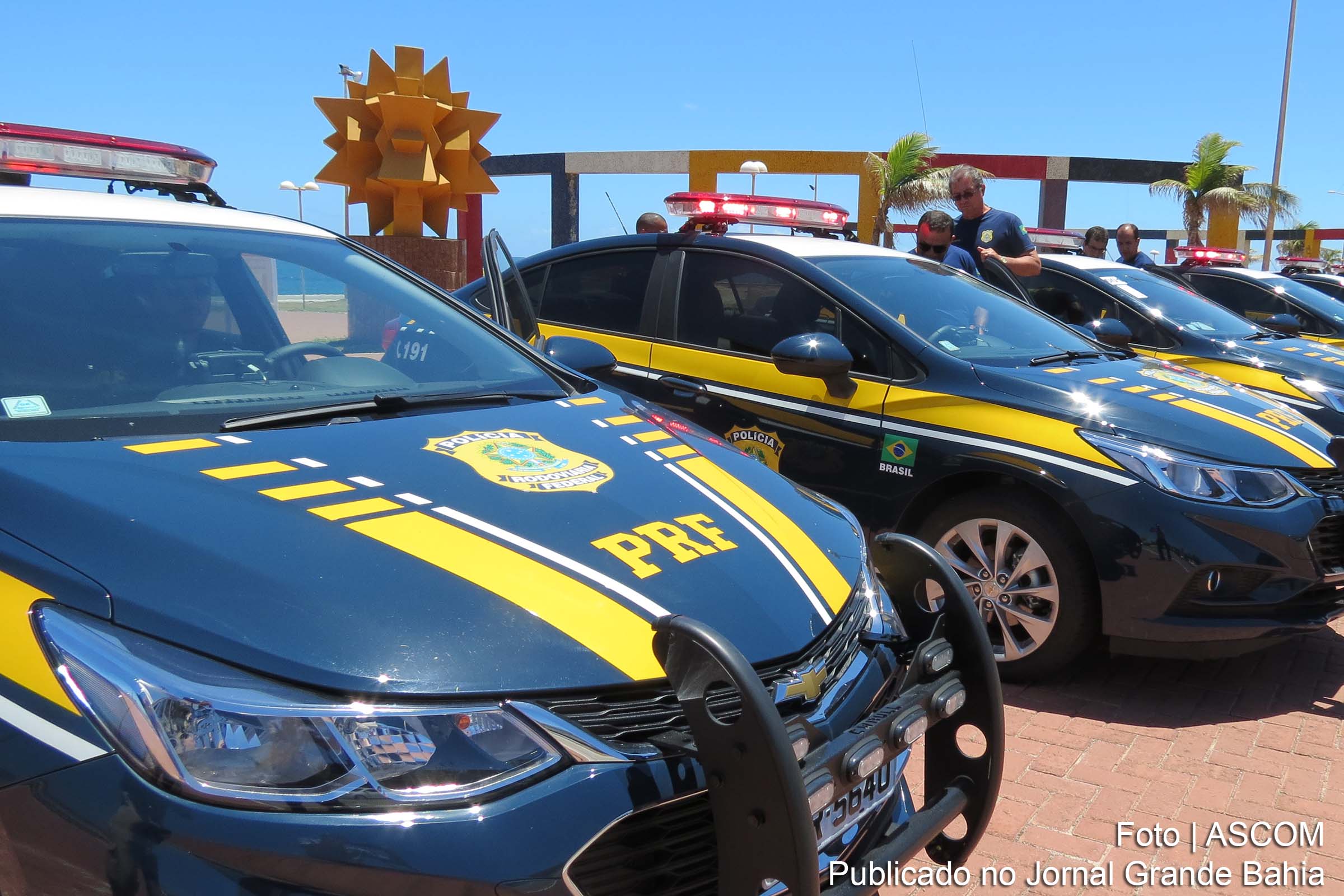VIABAHIA entrega novas viaturas para a Polícia Rodoviária Federal