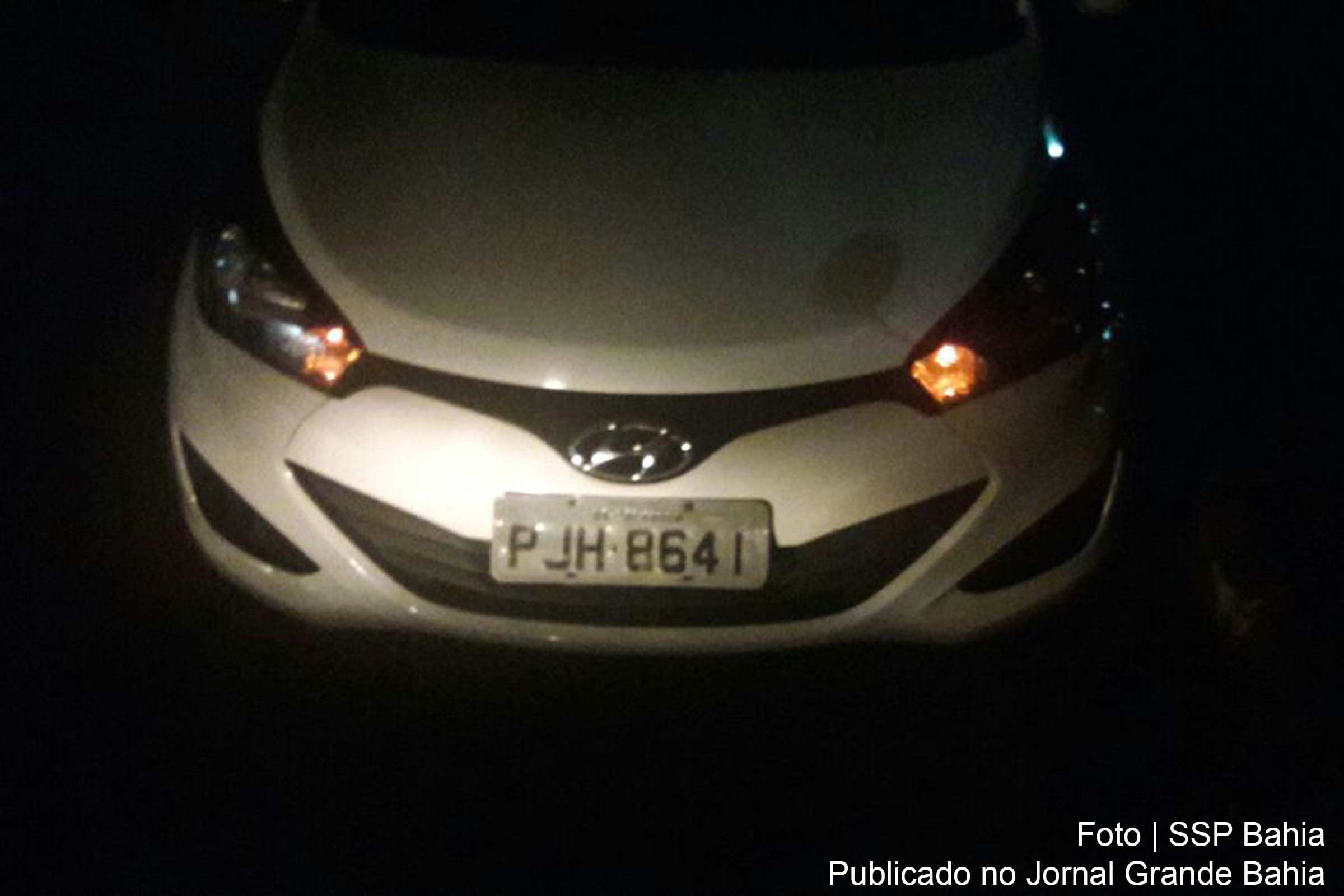 Veículo recuperado pelo Esquadrão Águia em Salvador.