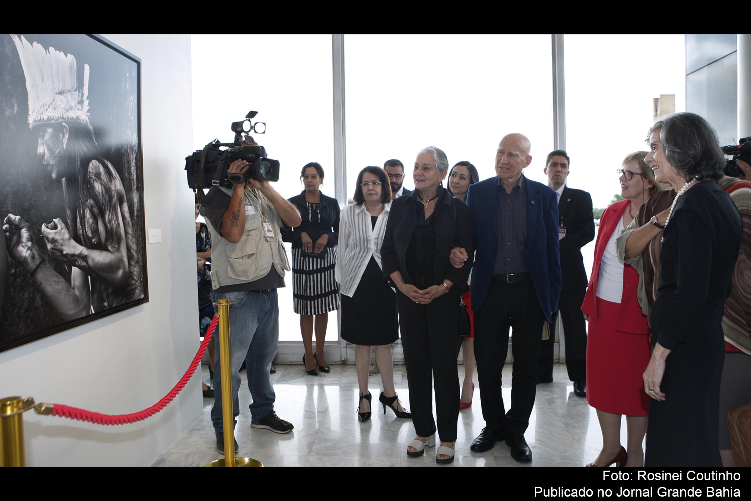 STF expõe obras da mostra ‘Amazônia’, do fotógrafo Sebastião Salgado