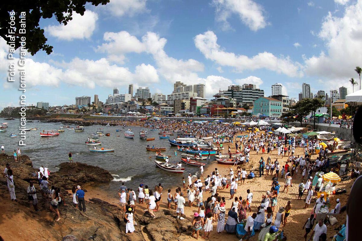 Festa 2018 de Iemanjá, em Salvador.