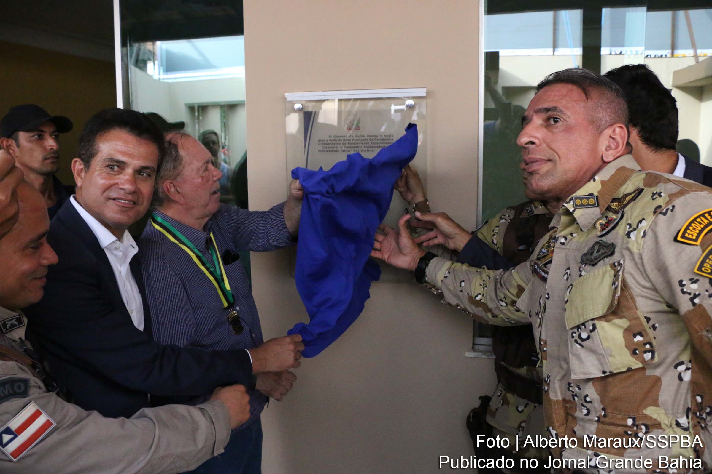 Vice-governador João Leão participa de ato inaugural.