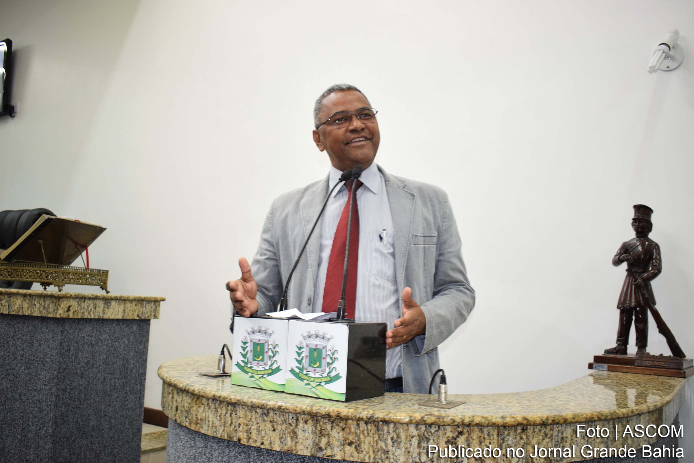 Isaías dos Santos (Isaías de Diogo) é autor de sete Requerimentos aprovados pela Câmara Municipal de Feira de Santana.