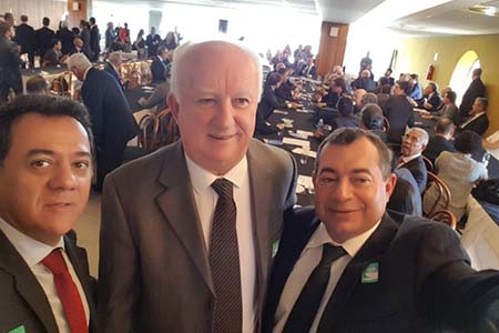 Para encontro da Frente Parlamentar da Micro e Pequena Empresa, em Brasília, Feira de Santana esteve representada pelos líderes empresariais Marcelo Alexandrino, Cloves Cedraz e Luiz Mercês.