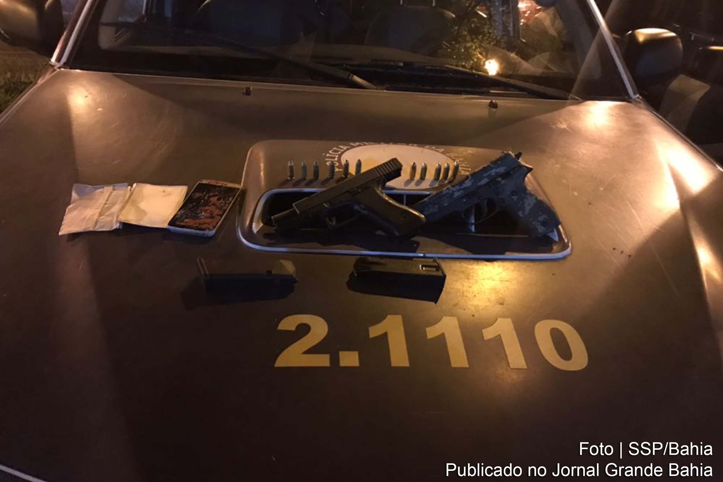 Quadrilha de roubos de veículos é desmontada e armas de uso restrito são apreendidas pela Rondesp Atlântico.