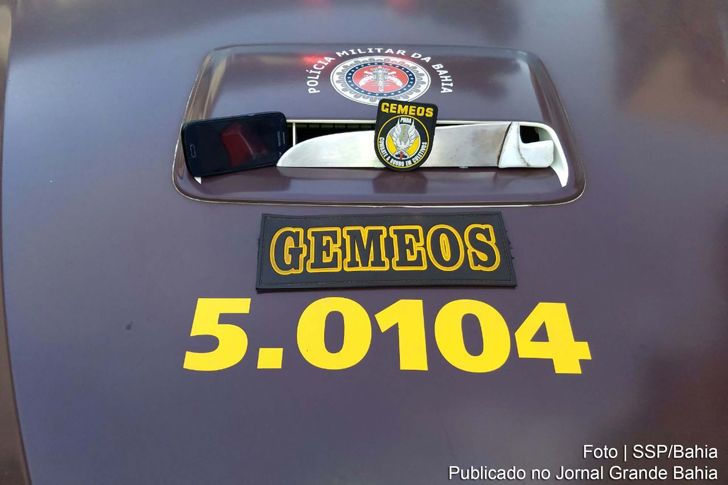 Réu em processo por homicídio é preso roubando ônibus no Aquidabã.