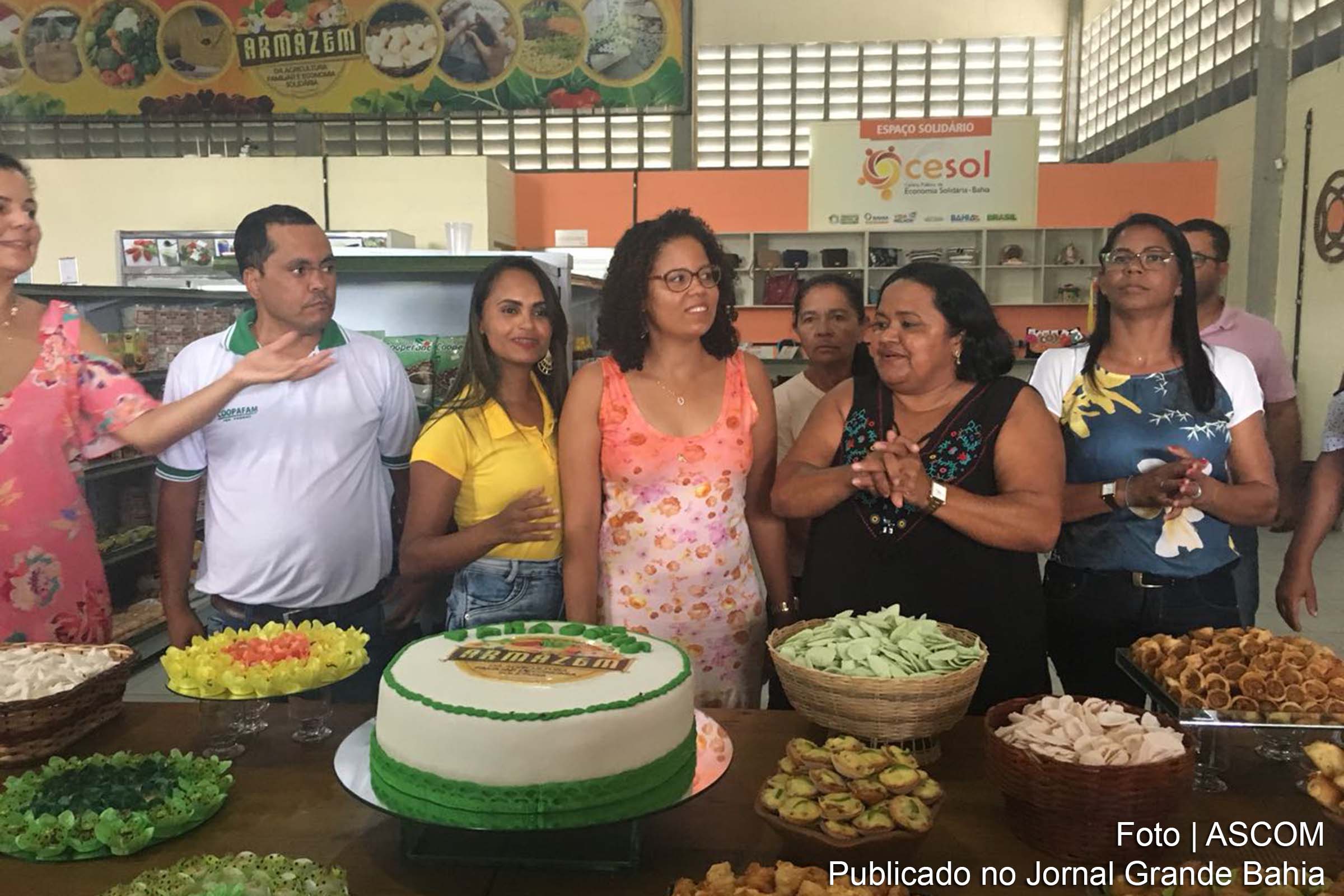 Comemoração marcou cinco anos de fundação do Armazém da Agricultura Familiar de Serrinha