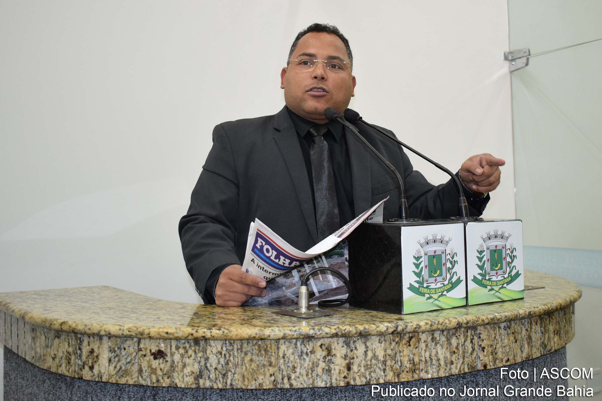 Cadmiel Pereira: não poderia deixar de destacar a gravidade do problema sobre a obra da Lagoa Grande.