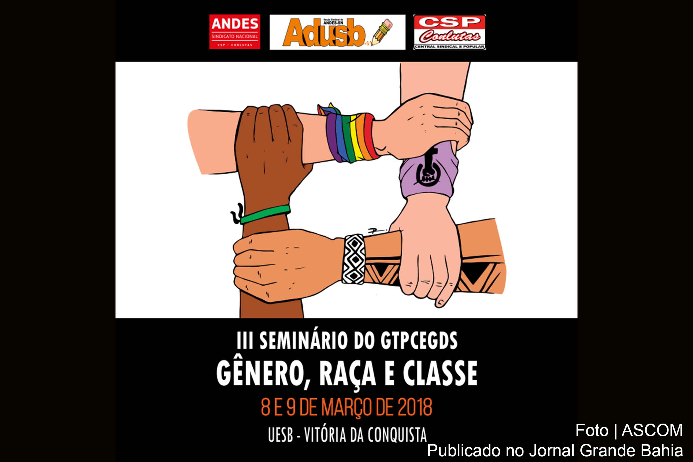 Vitória da Conquista: Seminário ‘Gênero, Raça e Classe’ é realizado na UESB