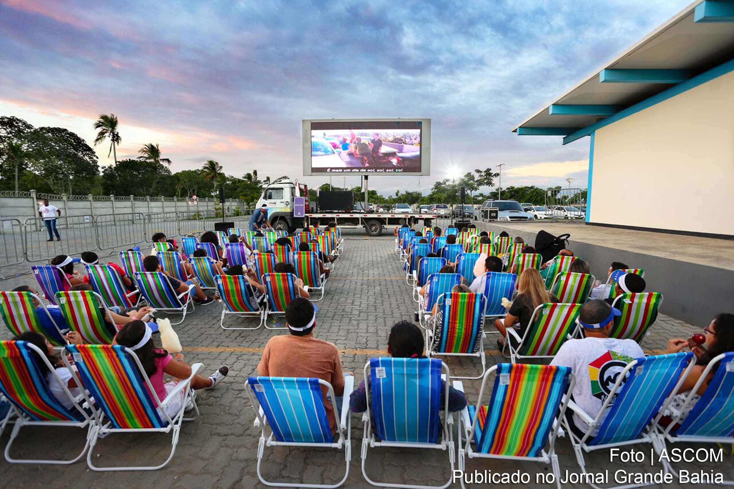 Cine América Sunset ocorre em Feira de Santana.