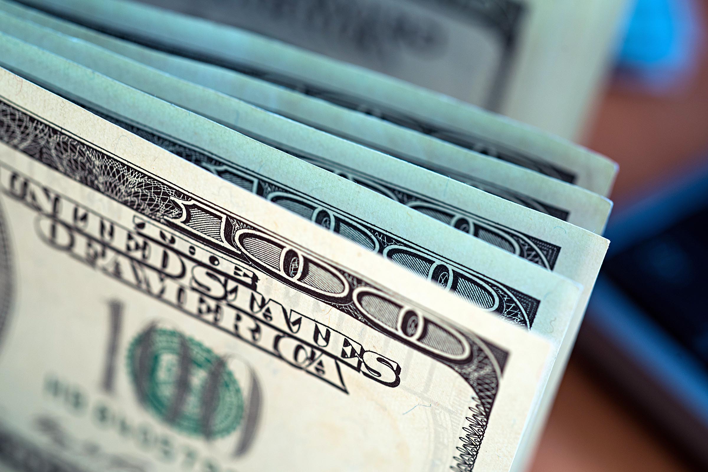 Dinheiro, Dólar, US$.