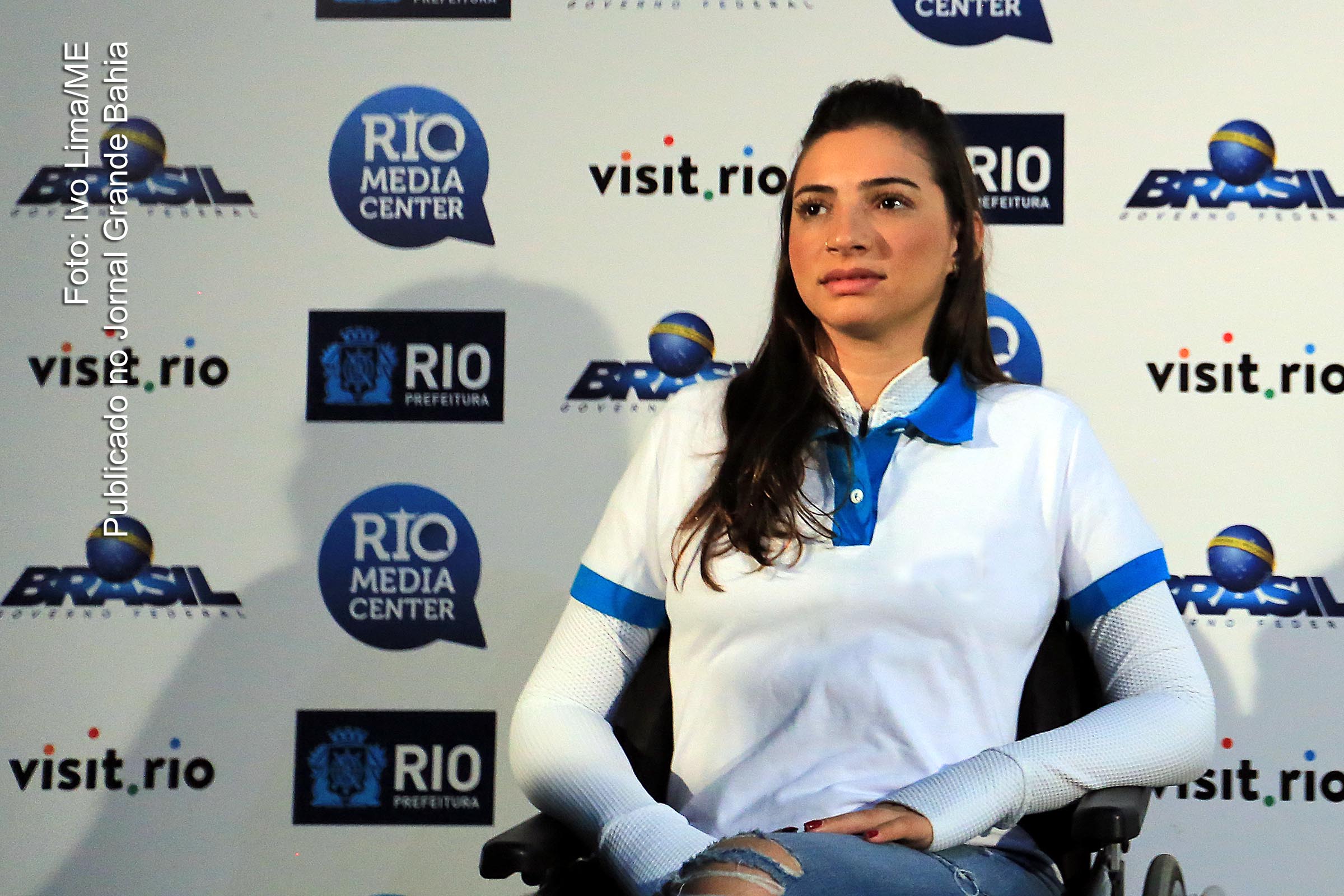 Ex-atleta da ginástica Lais Souza.