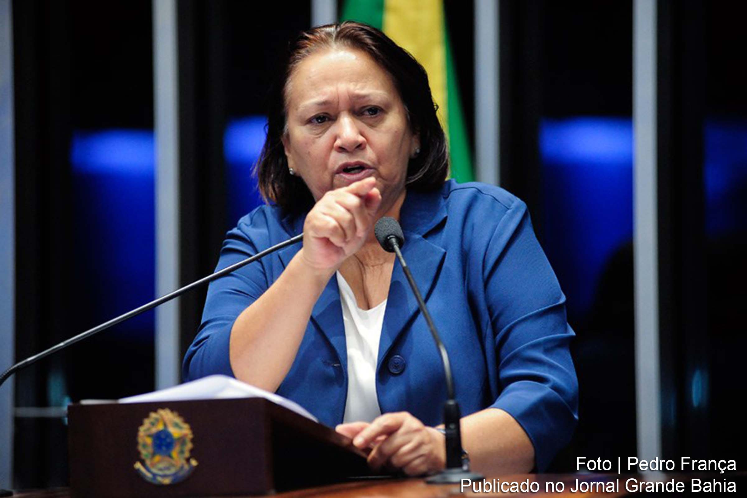 Fátima Bezerra: Alckmin agiu de forma irresponsável. Demonstrou descompromisso com a democracia.