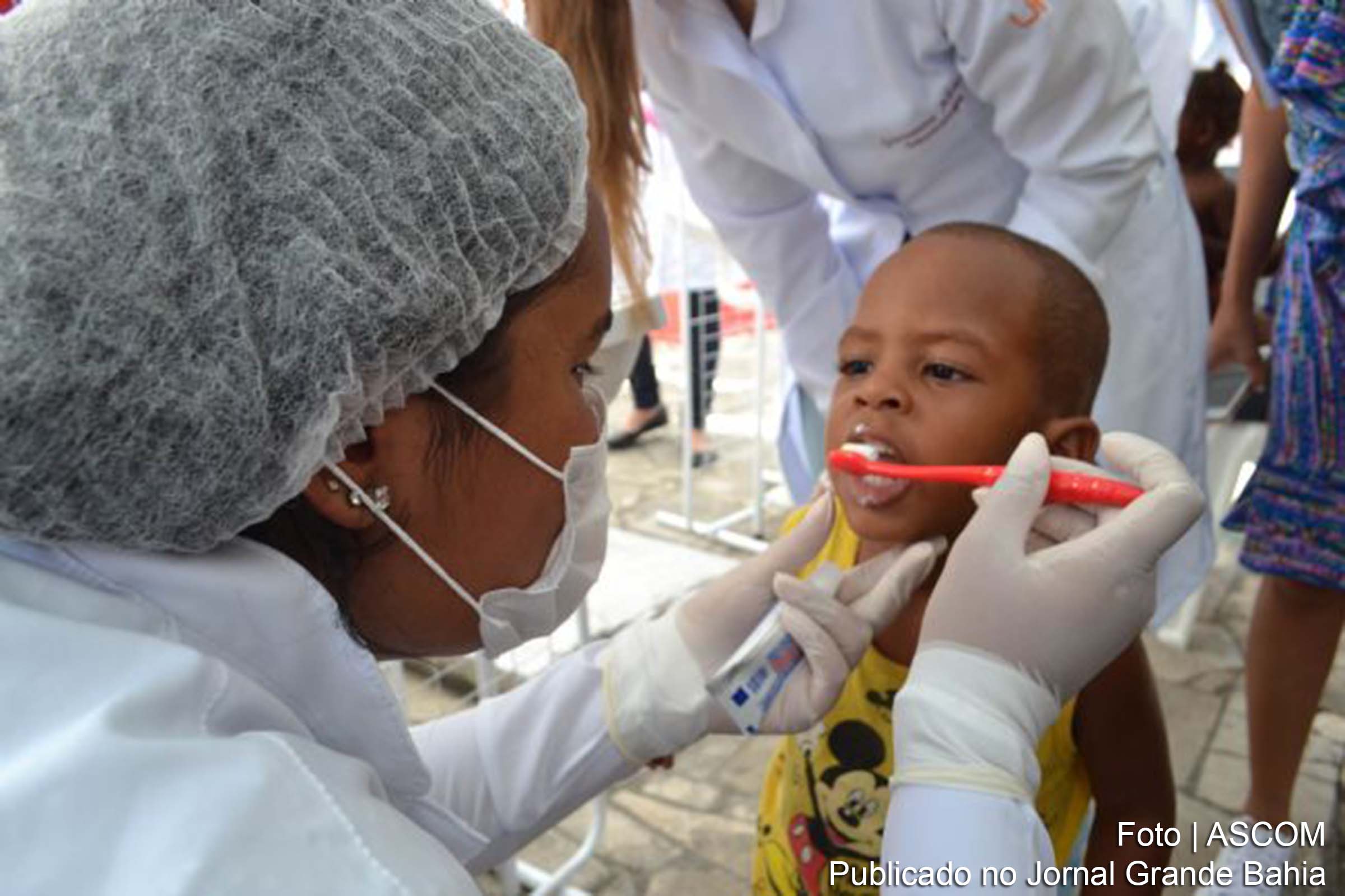 I Ação de Saúde Bucal do Centro de Especialidades Odontológicas do Gastão, em Feira de Santana.