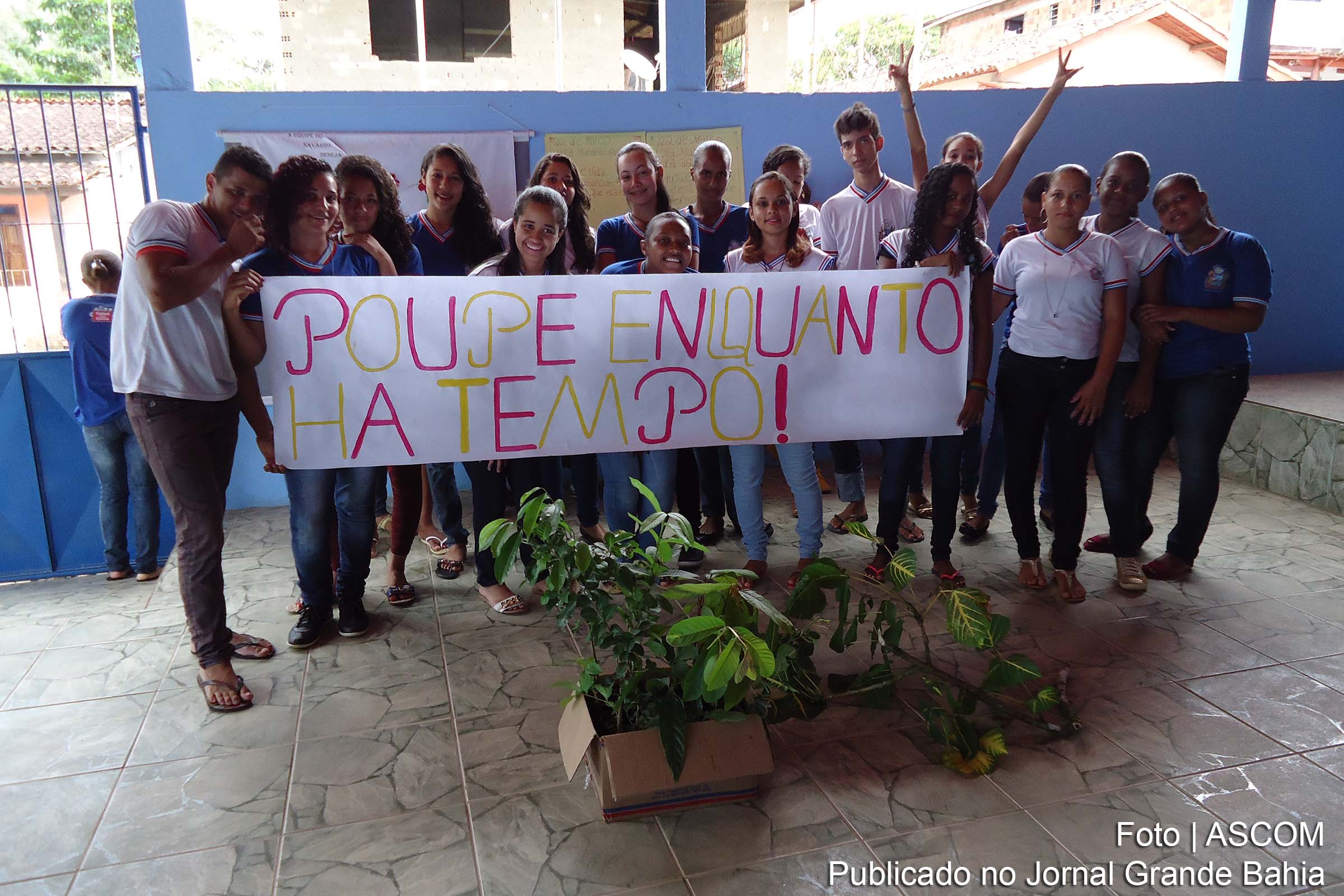 Estudantes da rede estadual de ensino participam da III Conferência Estadual Infantojuvenil pelo Meio Ambiente.