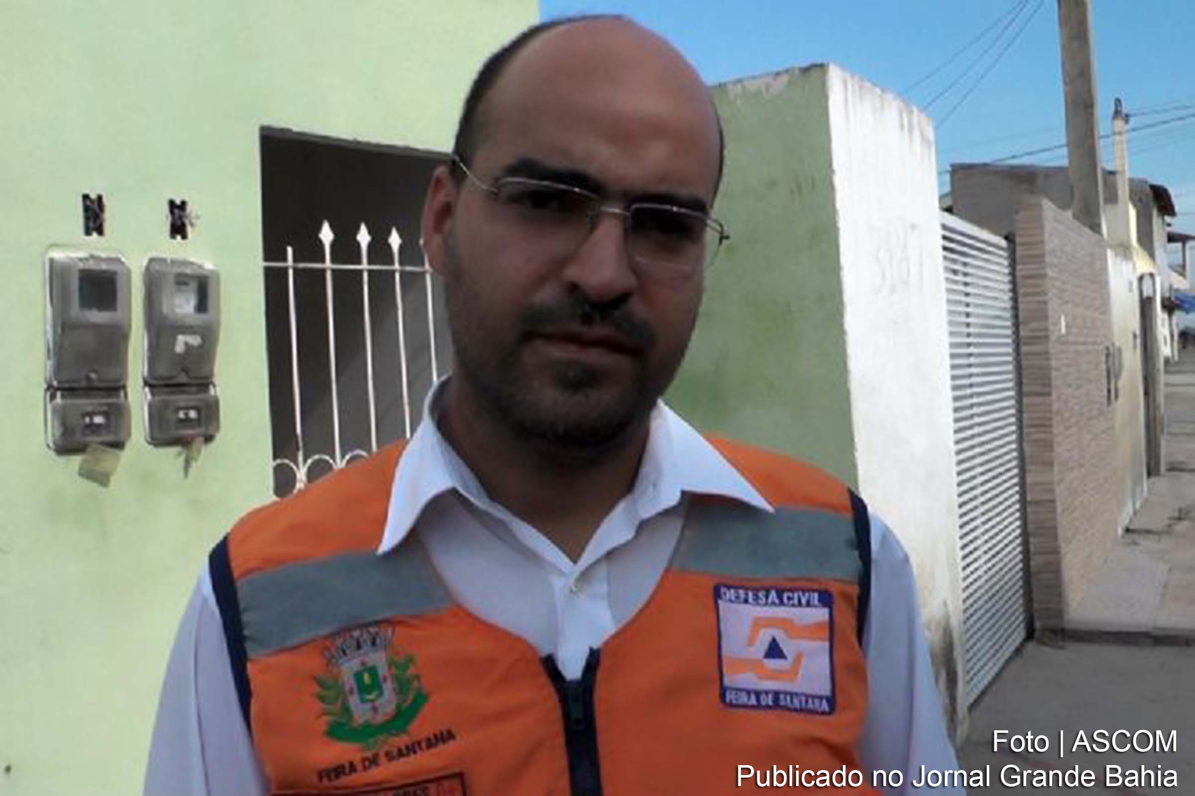 Pedro Américo, Coordenador Municipal de Proteção e Defesa Civil na Prefeitura de Feira de Santana.