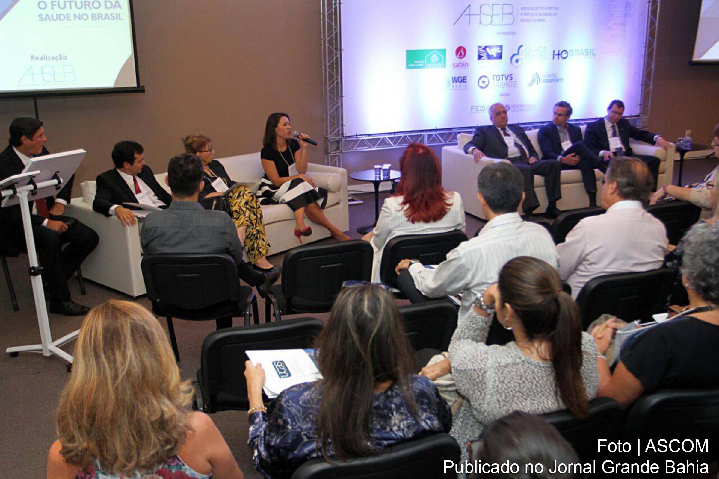 PLANSERV participa do seminário 'O Futuro da Saúde no Brasil'.