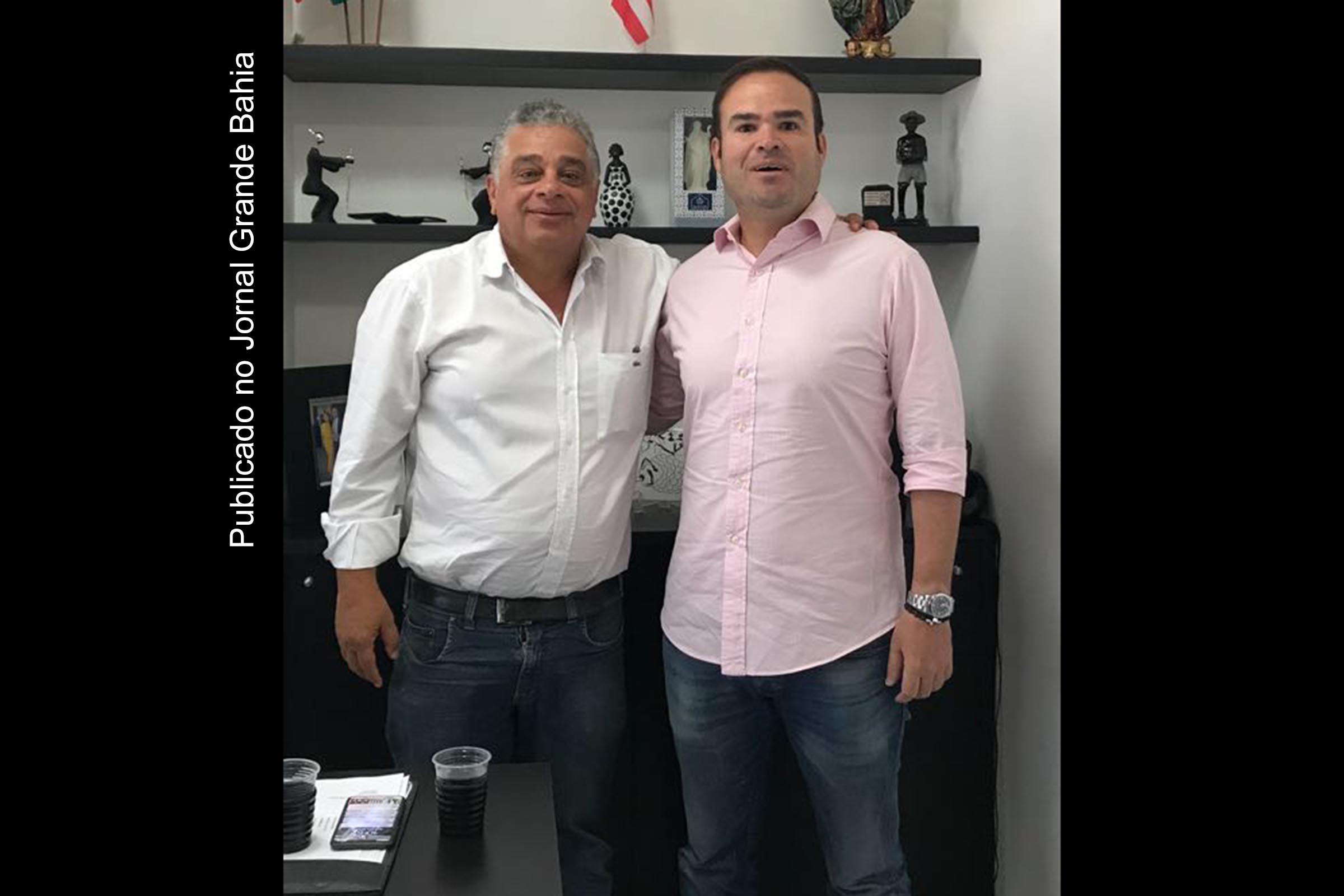 Tarcízio Pimenta e Cacá Leão formalizam aliança objetivando candidaturas à deputado estadual e federal, nas eleições de 2018.