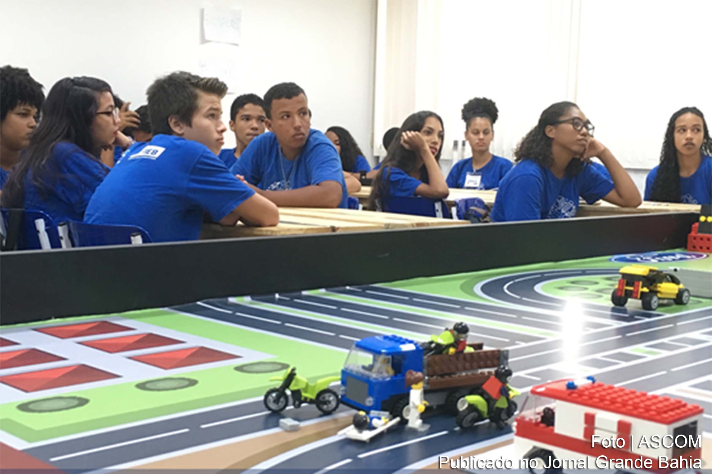 1º Torneio de Robótica Ford é realizado no Shopping Boulevard Camaçari.