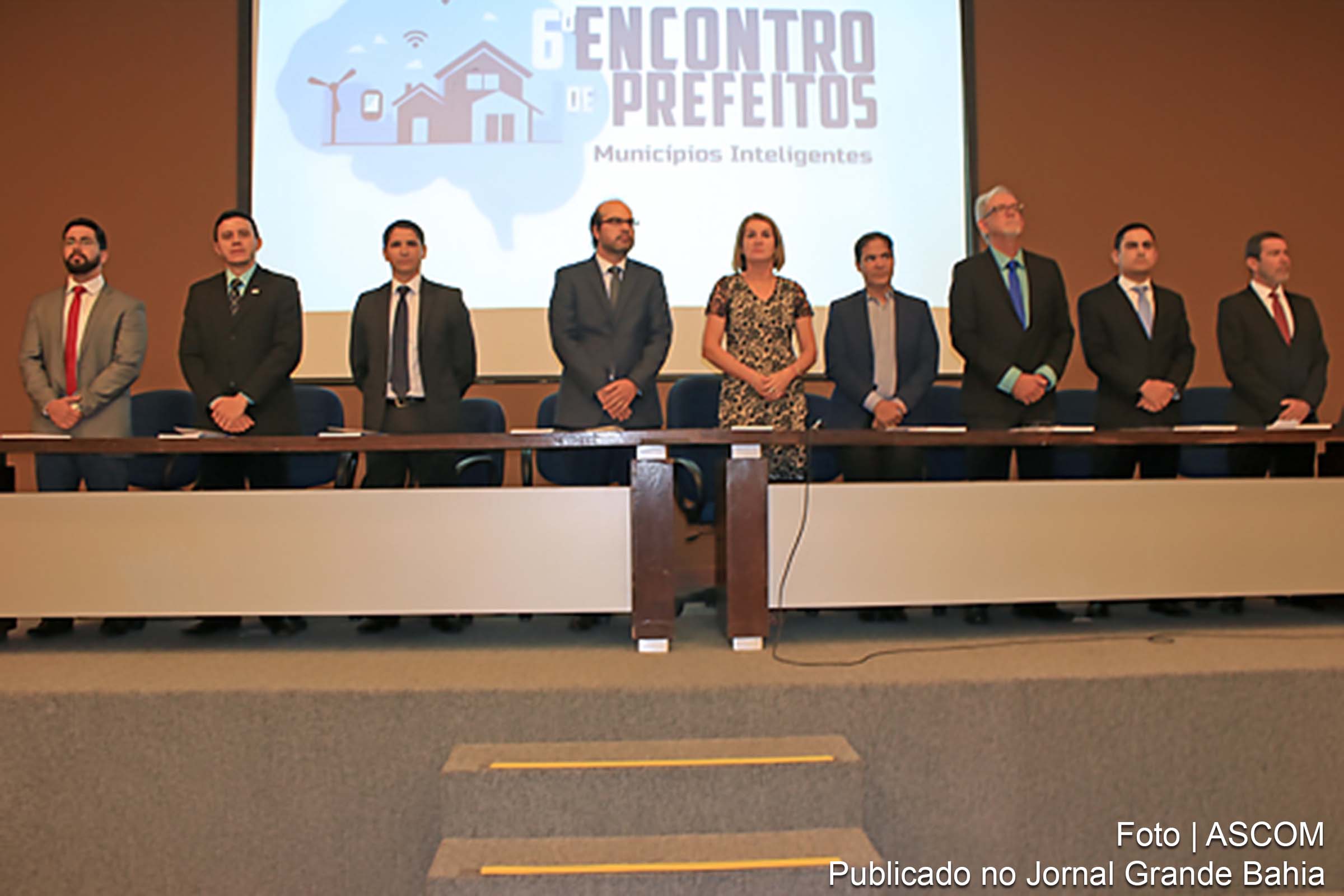 Presidente do Tribunal de Contas do Estado da Bahia (TCE/BA), conselheiro Gildásio Penedo Filho, participou do 6º Encontro de Prefeitos da UPB.