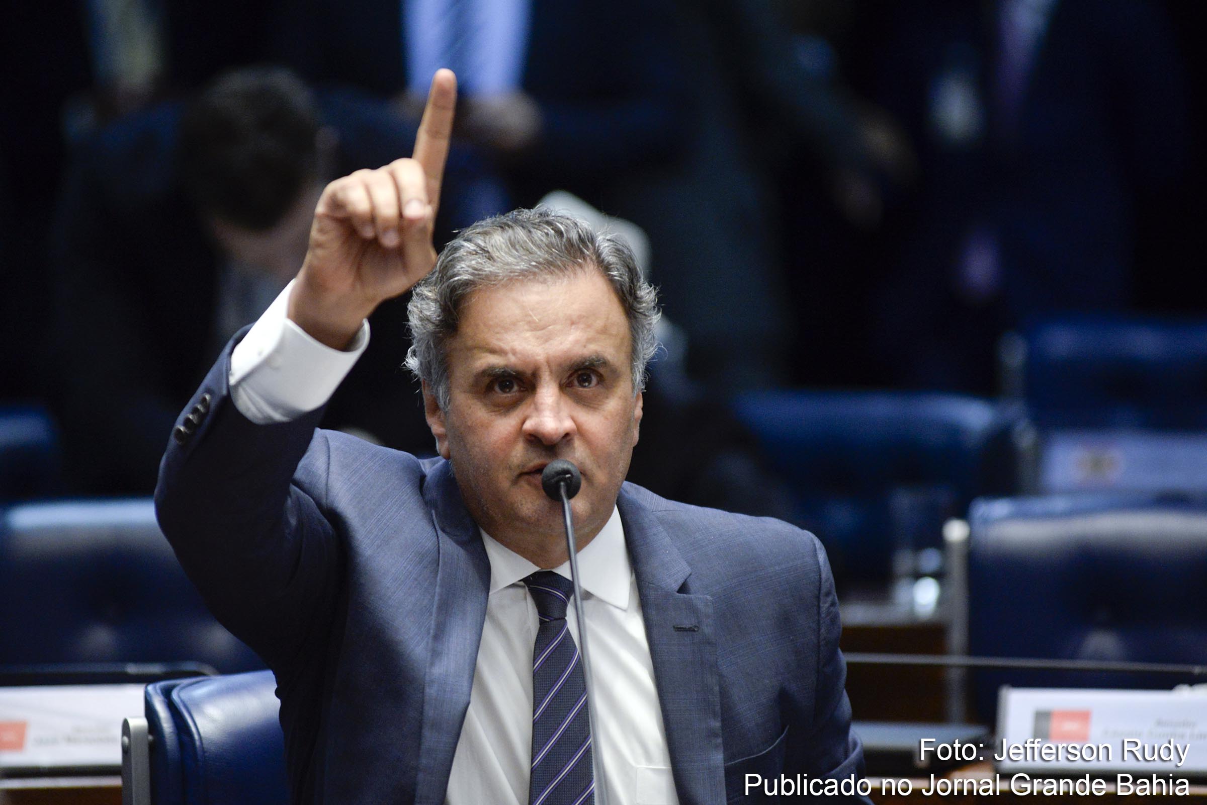 O julgamento sobre o recebimento da denúncia contra o senador Aécio Neves está marcado para amanhã.