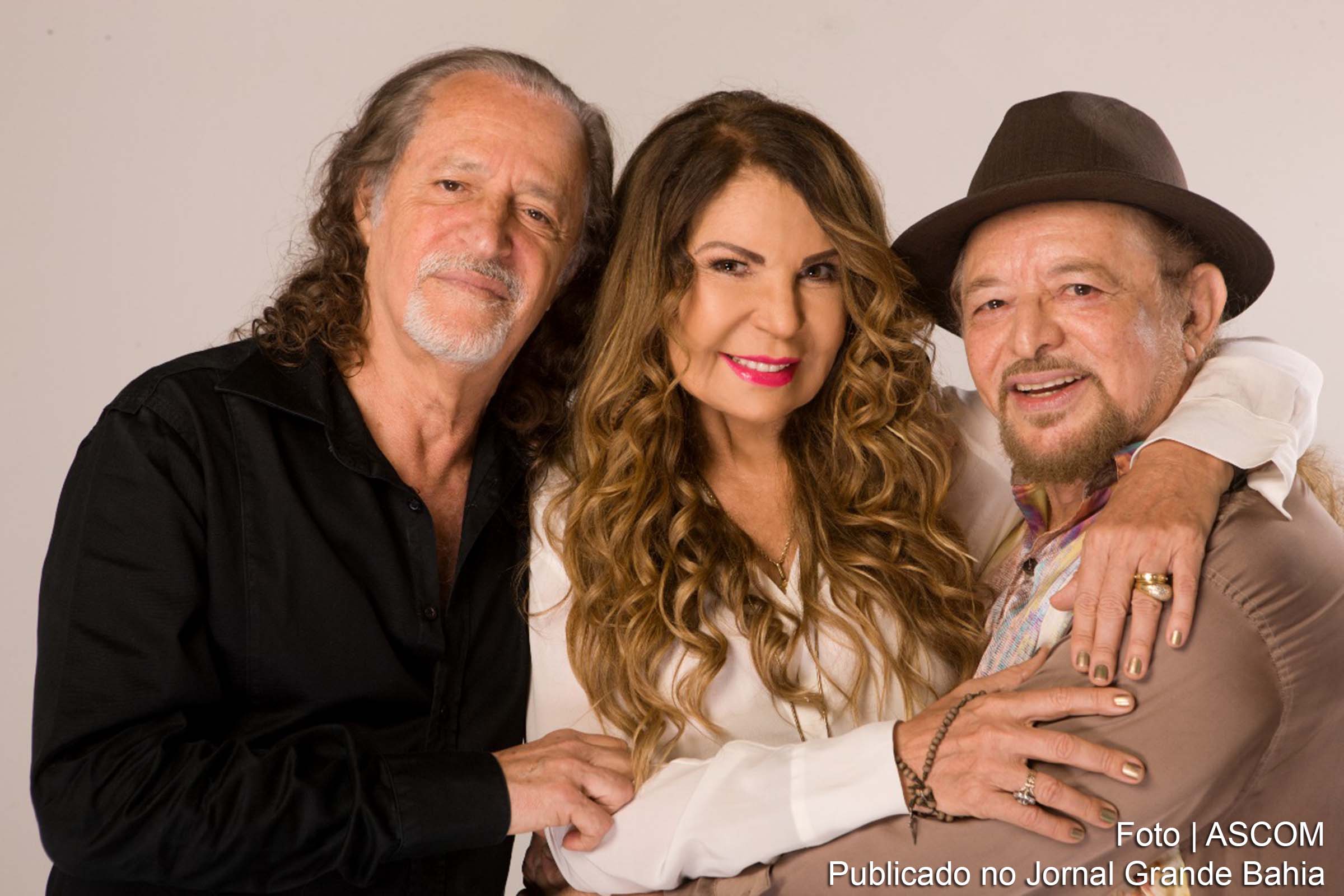 Alceu Valença, Elba Ramalho e Geraldo Azevedo apresentam show 'O Grande Encontro', em Ilhéus.