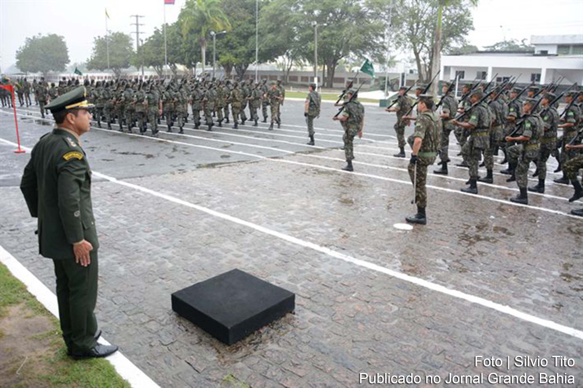 35º Batalhão de Infantaria comemora 370 anos de fundação do Exército Brasileiro.