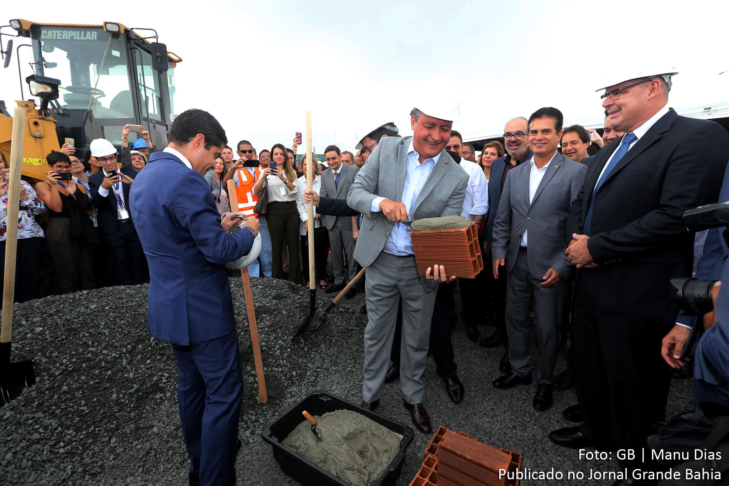 Governador Rui Costa participa de evento que marca início de obras no Aeroporto de Salvador