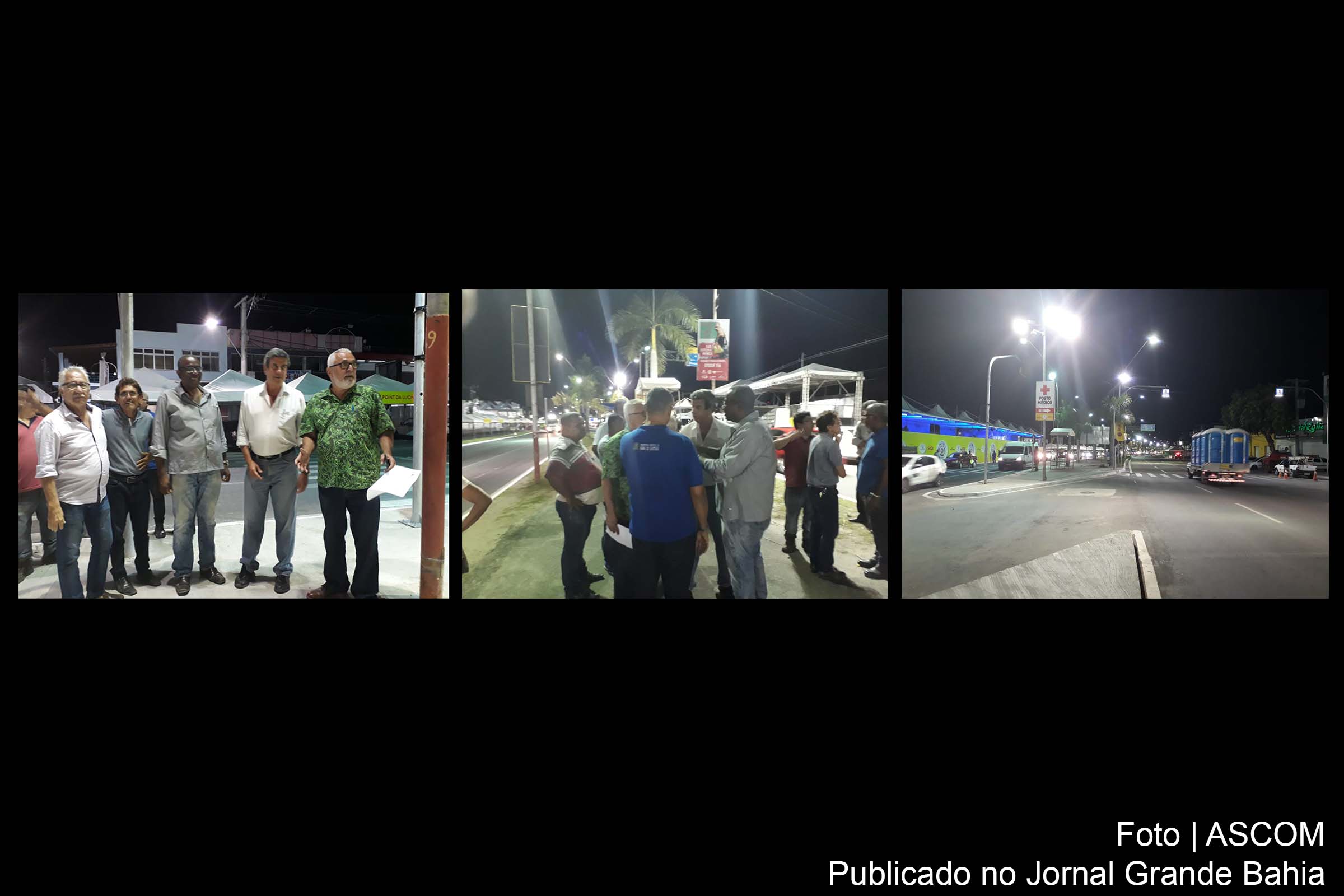 Sistema de iluminação da Micareta 2018 de Feira de Santana é apresentado à Prefeitura.