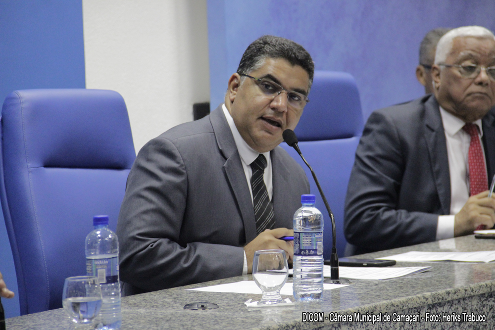 Ministério Público requer prisão preventiva de Oziel Araújo dos Santos, presidente da Câmara Municipal de Camaçari.