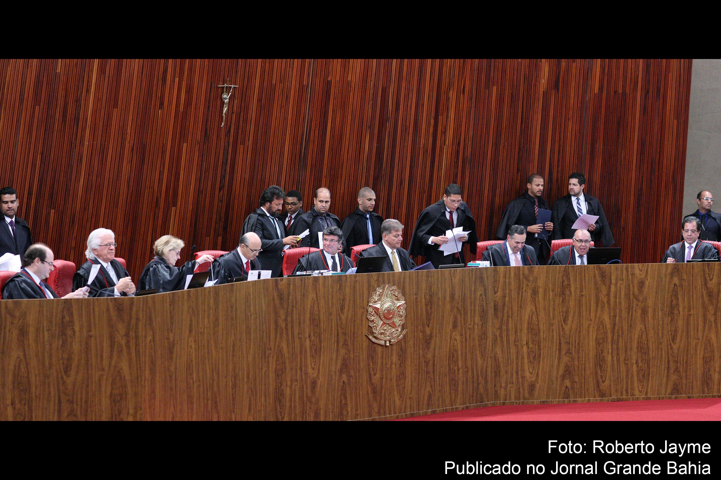 Sessão plenária administrativa do Tribunal Superior Eleitoral (TSE), presidida pelo ministro Luiz Fux.