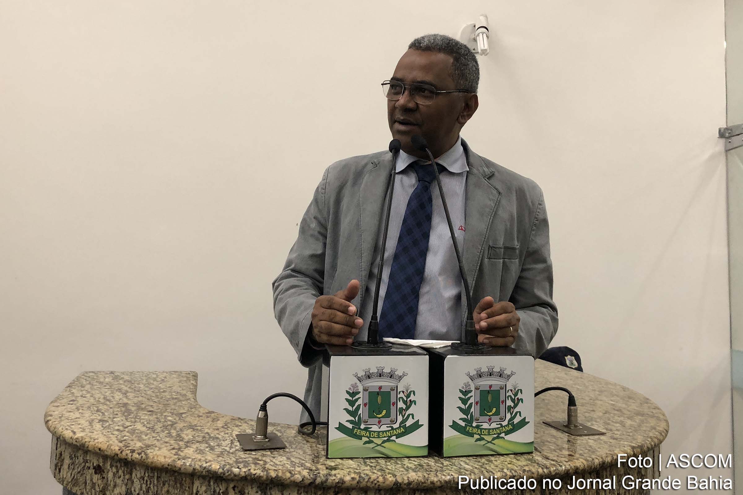 Vereador Isaías dos Santos (Isaías de Diogo, PSC) defende nome do deputado federal Antônio Lázaro para o senado, em chapa de oposição ao governador Rui Costa.