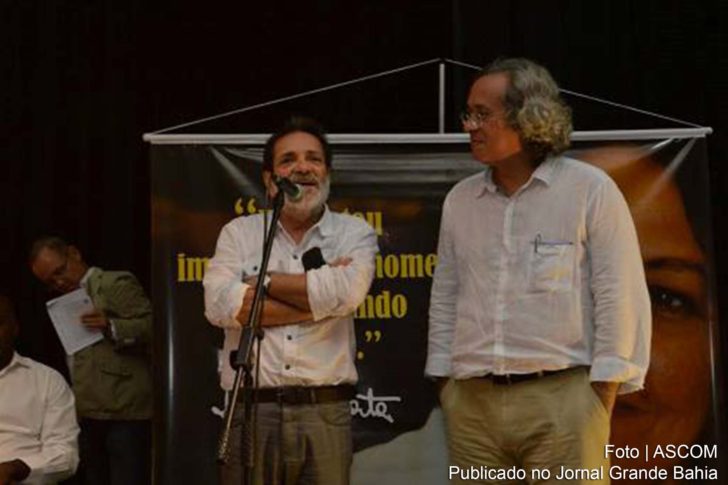 Paulo Miguez e João Carlos Salles declaram apoio à reeleição da senadora Lídice da Mata.