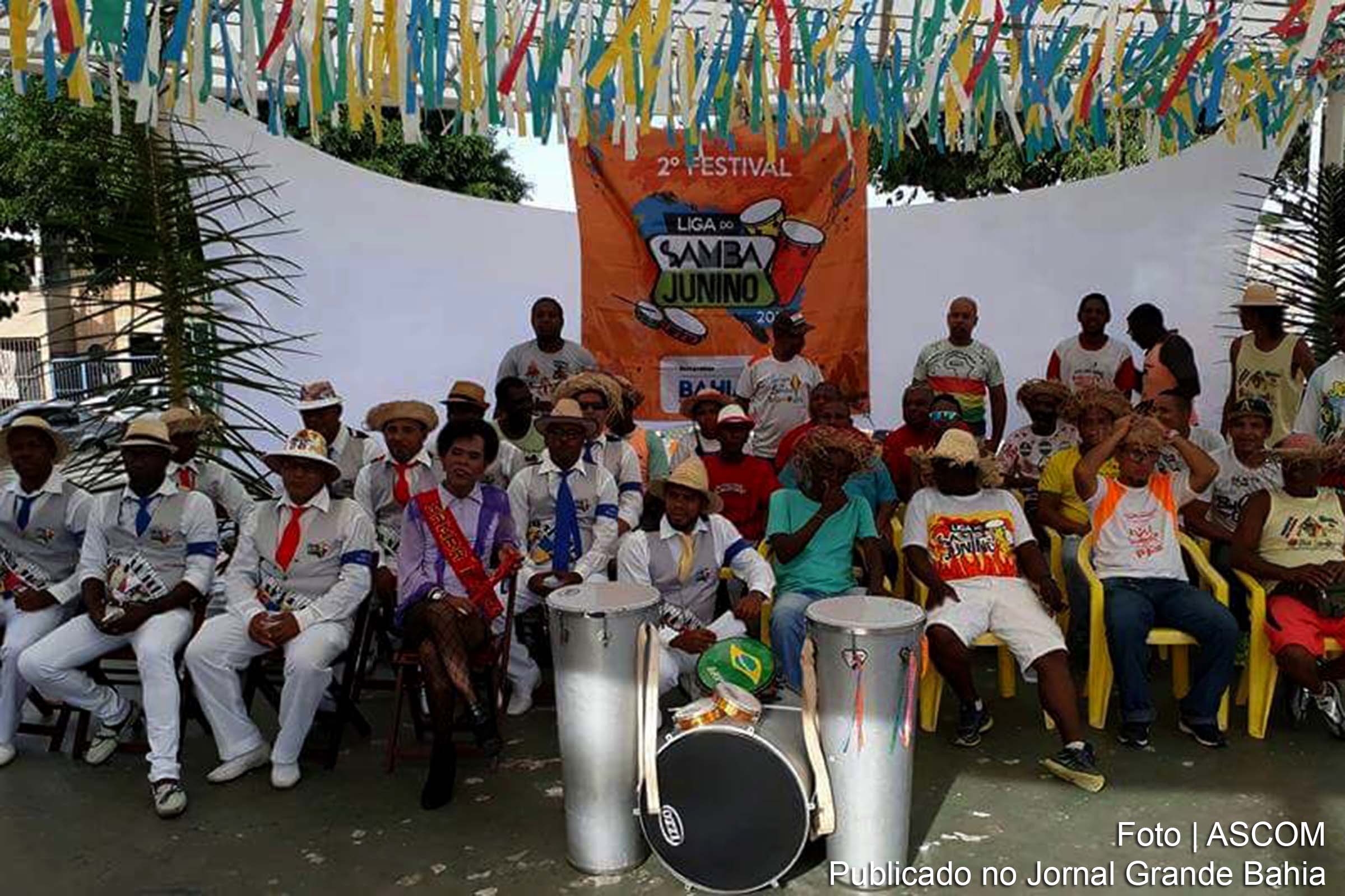 Liga do Samba Junino diz que edital da Fundação Gregório de Matos fortalece atuação da entidade.