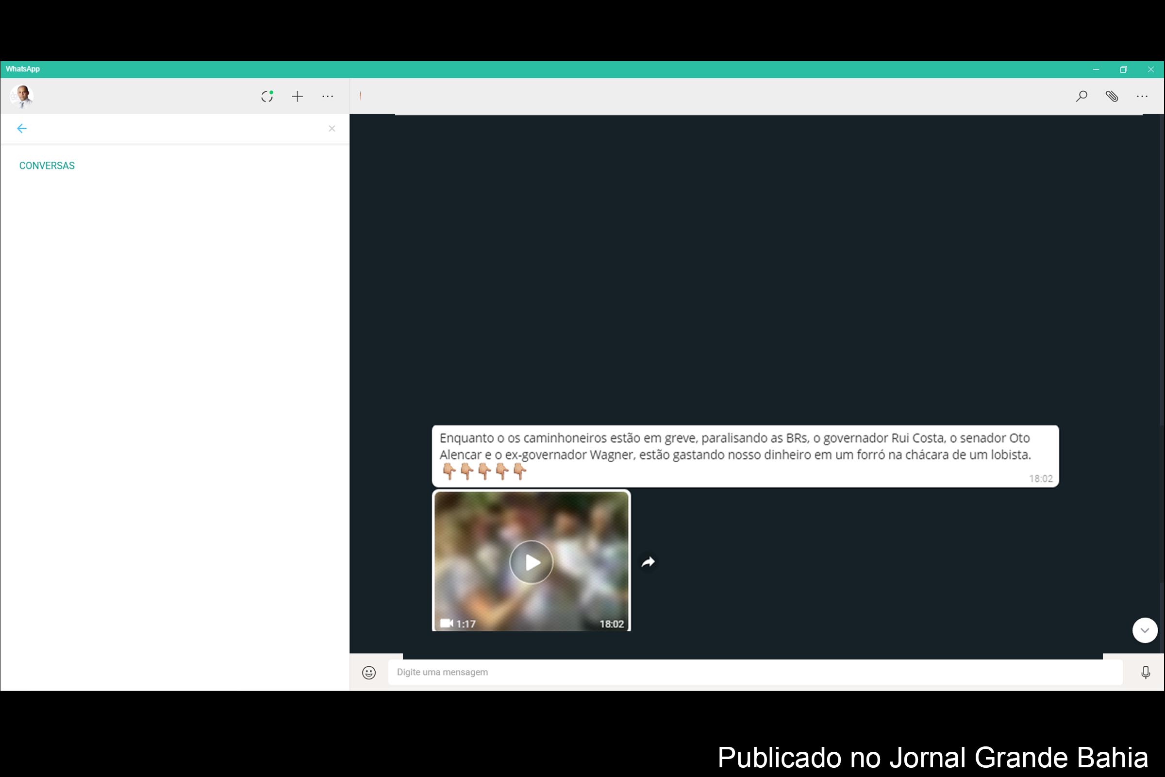 Notícia falsa (Fake News) tenta prejudicar imagem do governador Rui Costa, do senador Otto Alencar e do ex-governador Jaques Wagner.